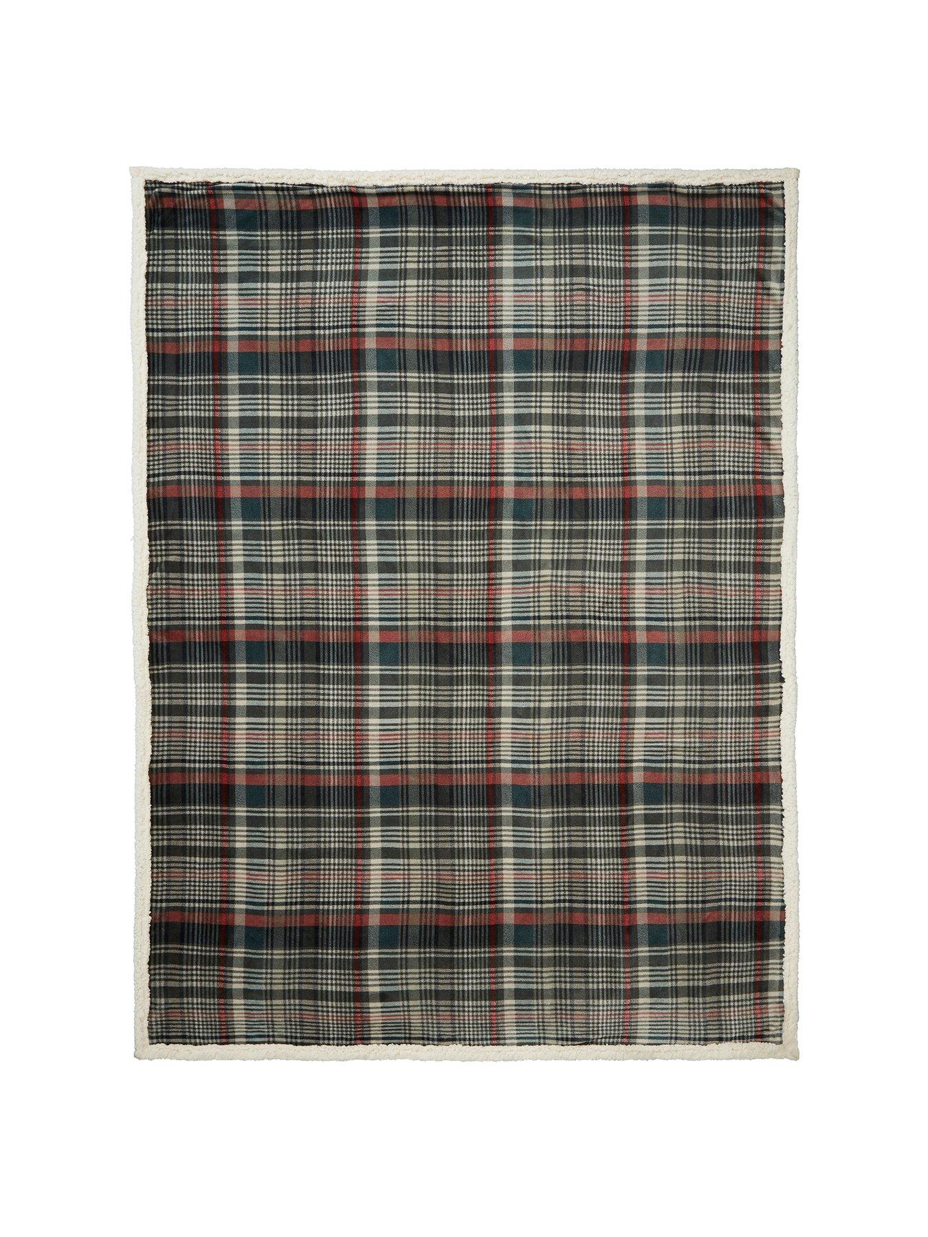 dreams-drapes-bennet-check--sherpa-reverse-150-x-200cm-throwstillFront