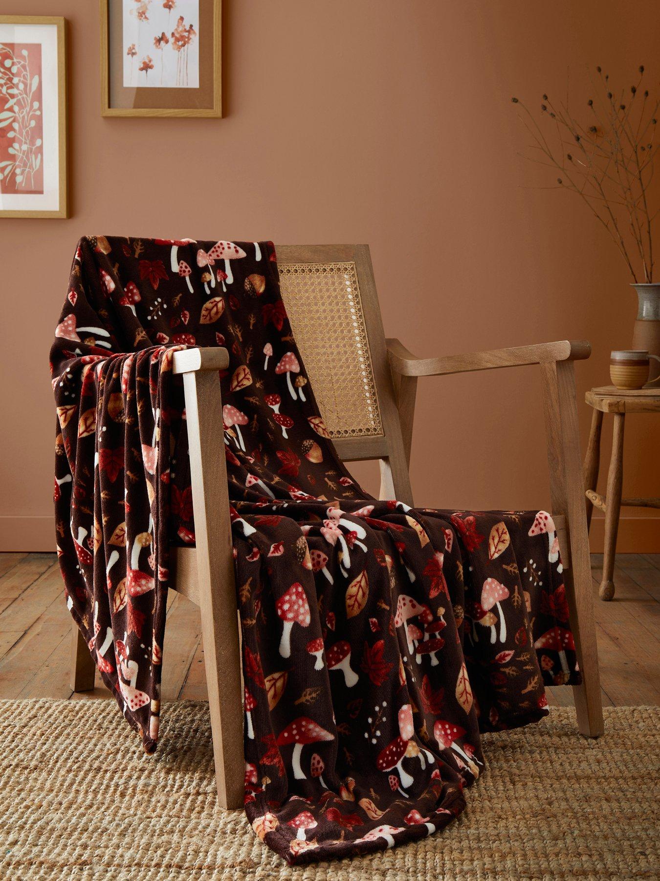 Fusion Woodland Dreams -fleece 120 X 150cm Throw