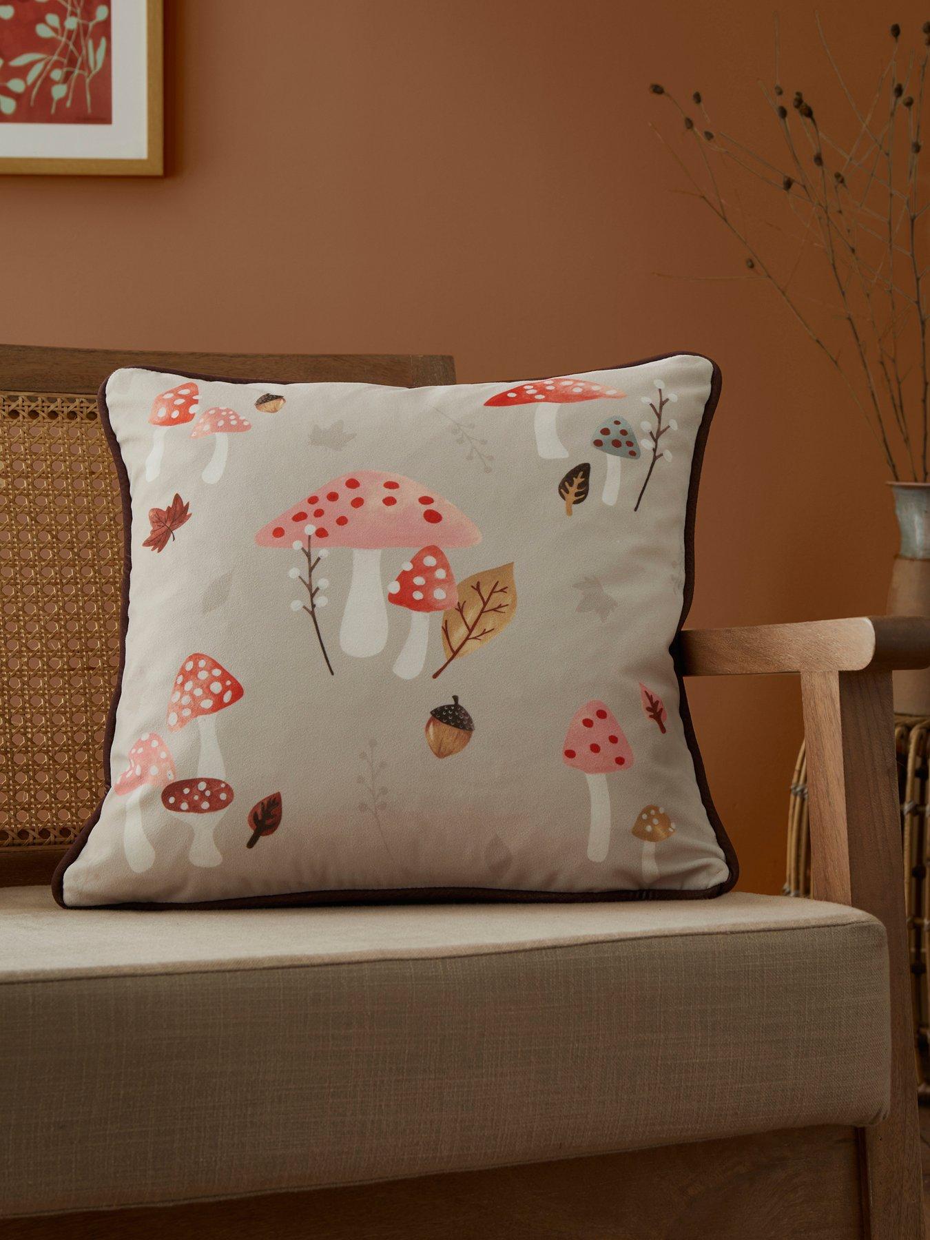 Image 1 of 5 of Fusion Woodland Dreams -velvet 43 X 43cm Filled Cushion