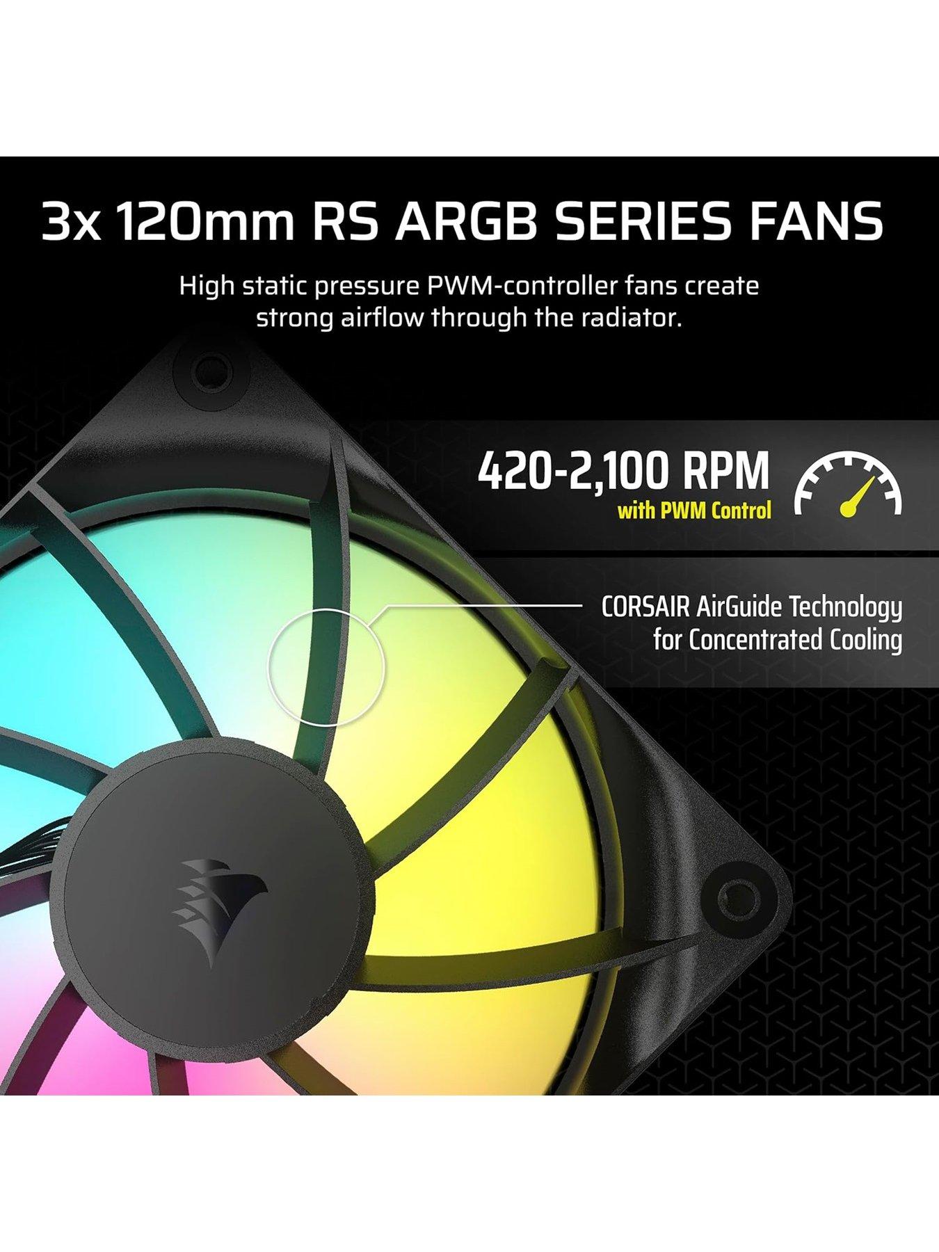 Image 4 of 7 of CORSAIR Nautilus&nbsp;360 ARGB, 360mm Radiator, Liquid CPU Cooler