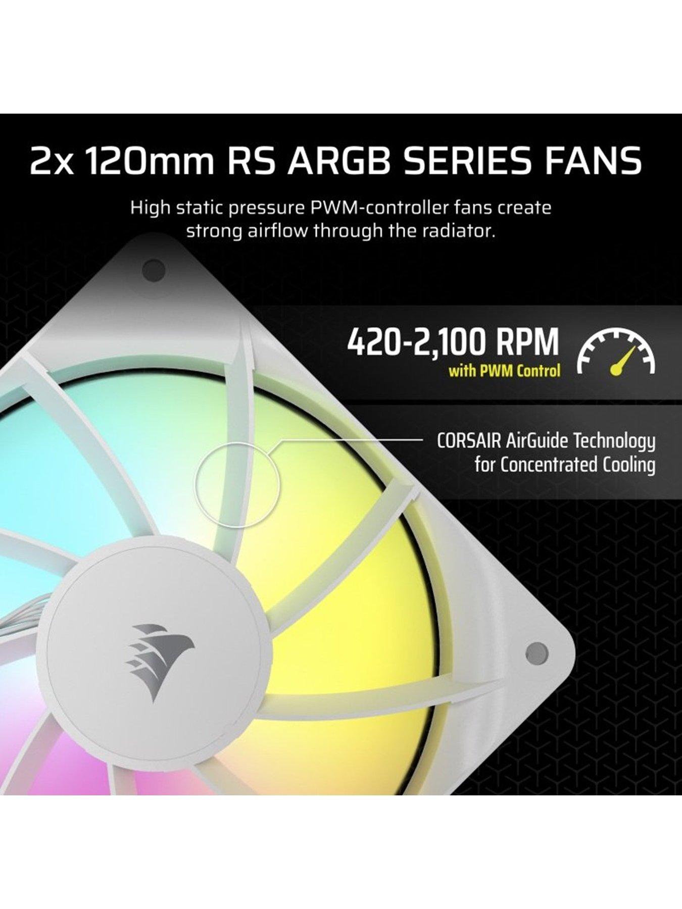 corsair-corsair-nautilus-240-argb-white-240mm-radiator-liquid-cpu-cooleroutfit