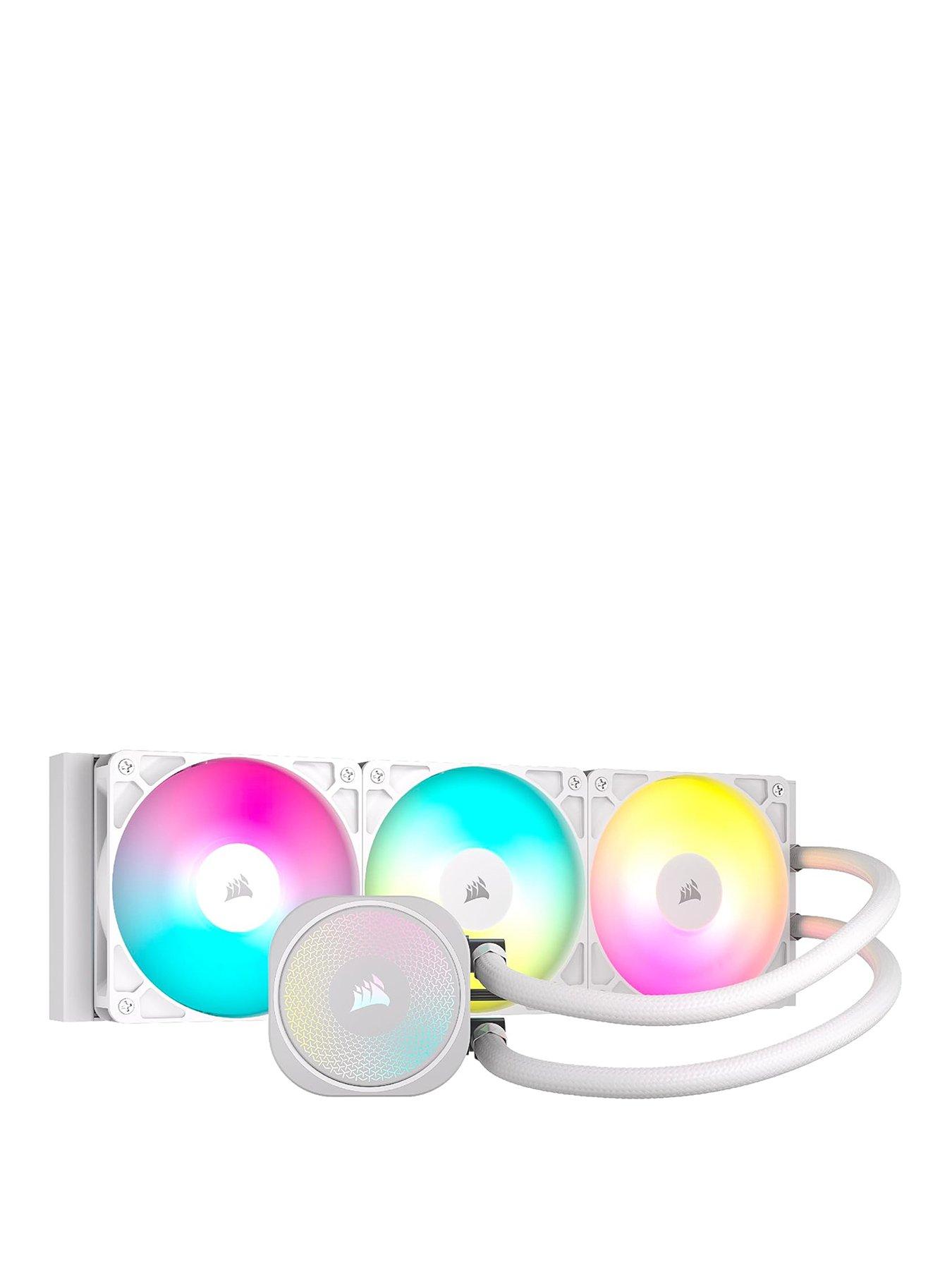 CORSAIR CORSAIR NAUTILUS 360 ARGB White, 360mm Radiator, Liquid CPU Cooler