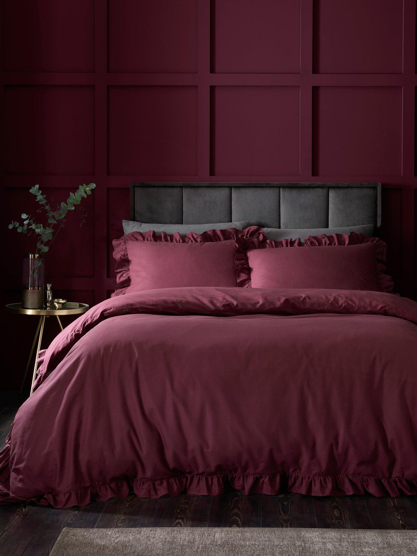 Appletree Cassia Frill 100% Cotton Duvet Cover Set