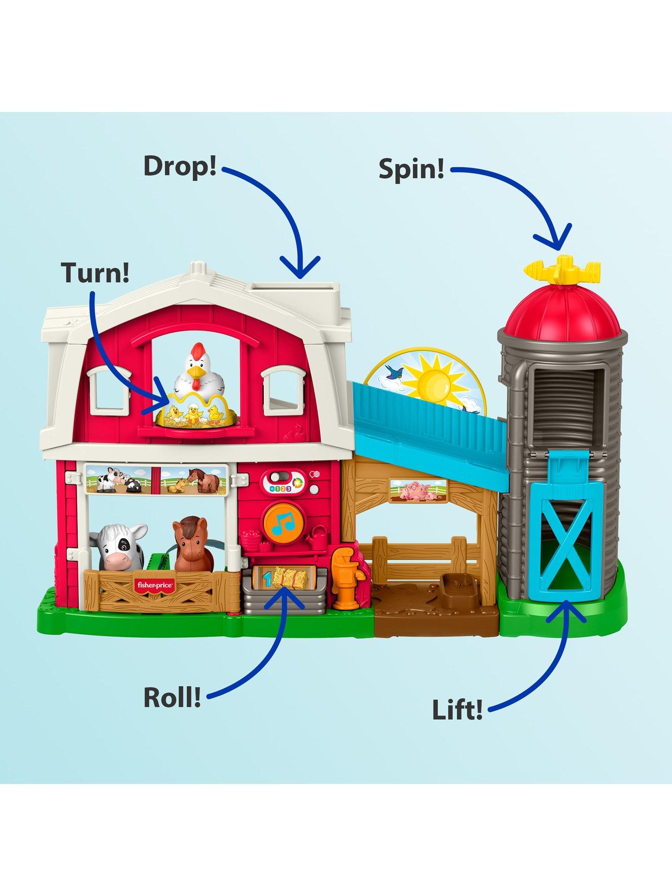 Image 4 of 8 of Fisher-Price Little People Little People Caring Fun Animal Farm