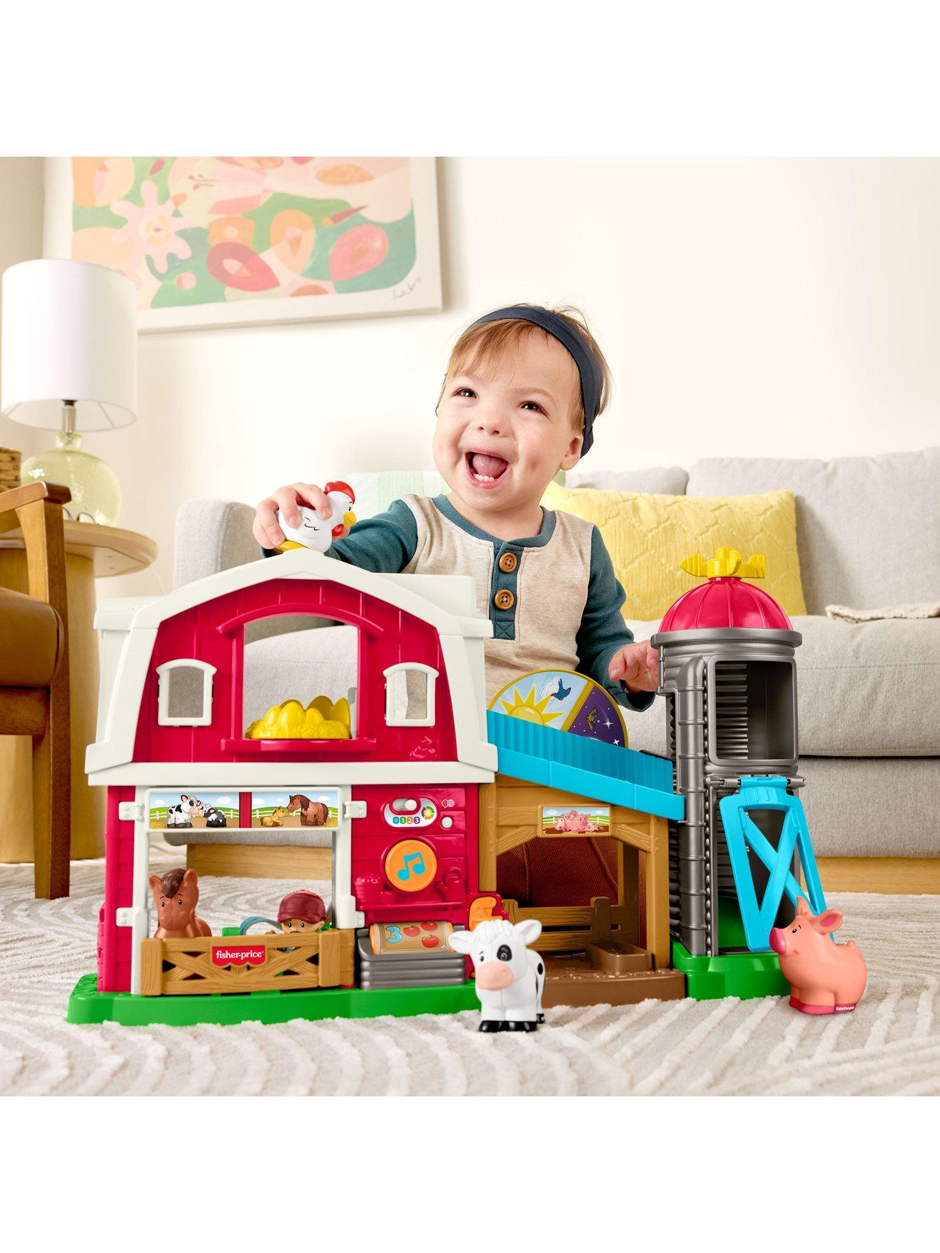 Image 6 of 8 of Fisher-Price Little People Little People Caring Fun Animal Farm