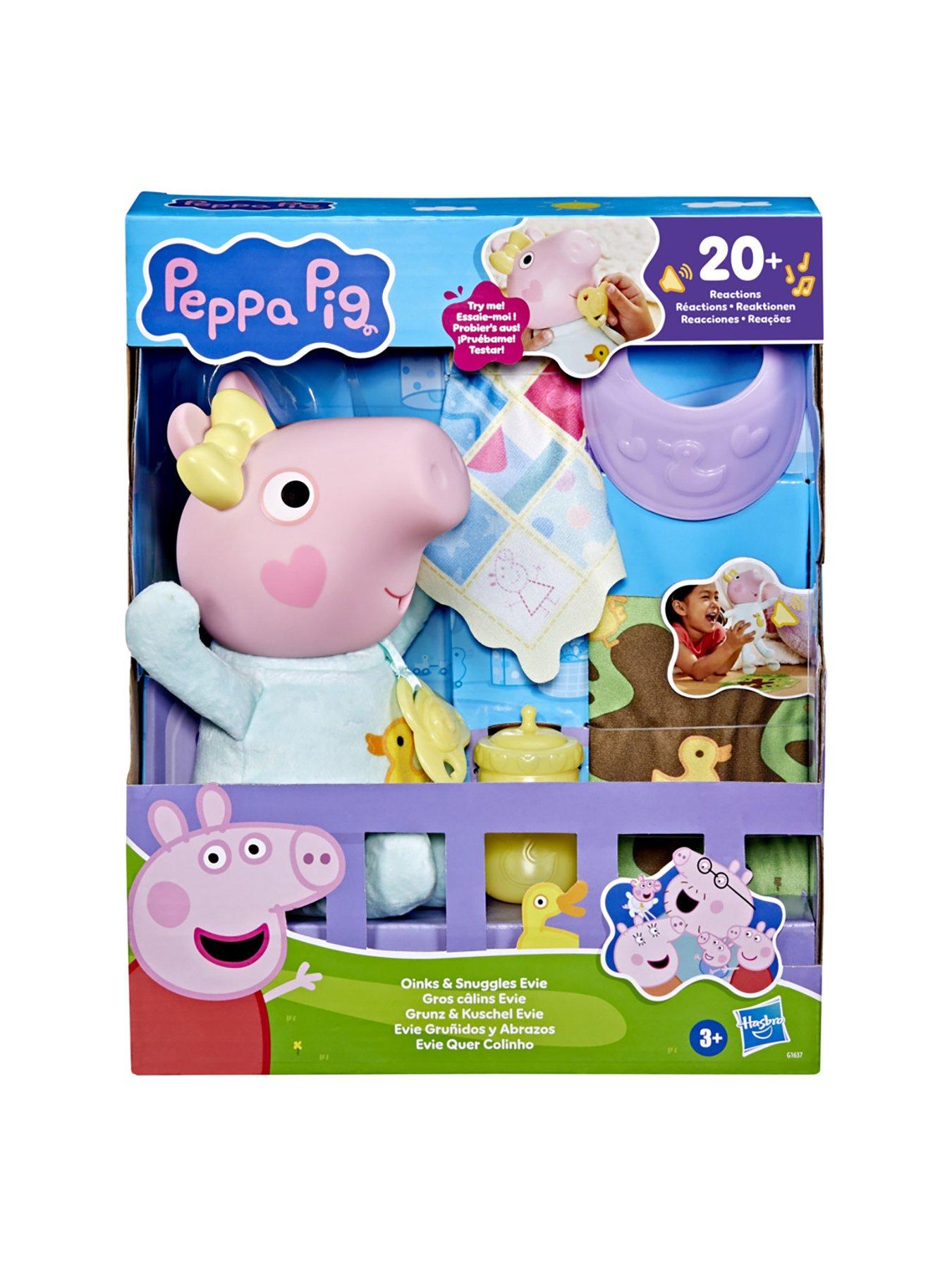 Image 3 of 7 of Peppa Pig Peppa Pig Oinks and Snuggles Evie Interactive Baby Doll