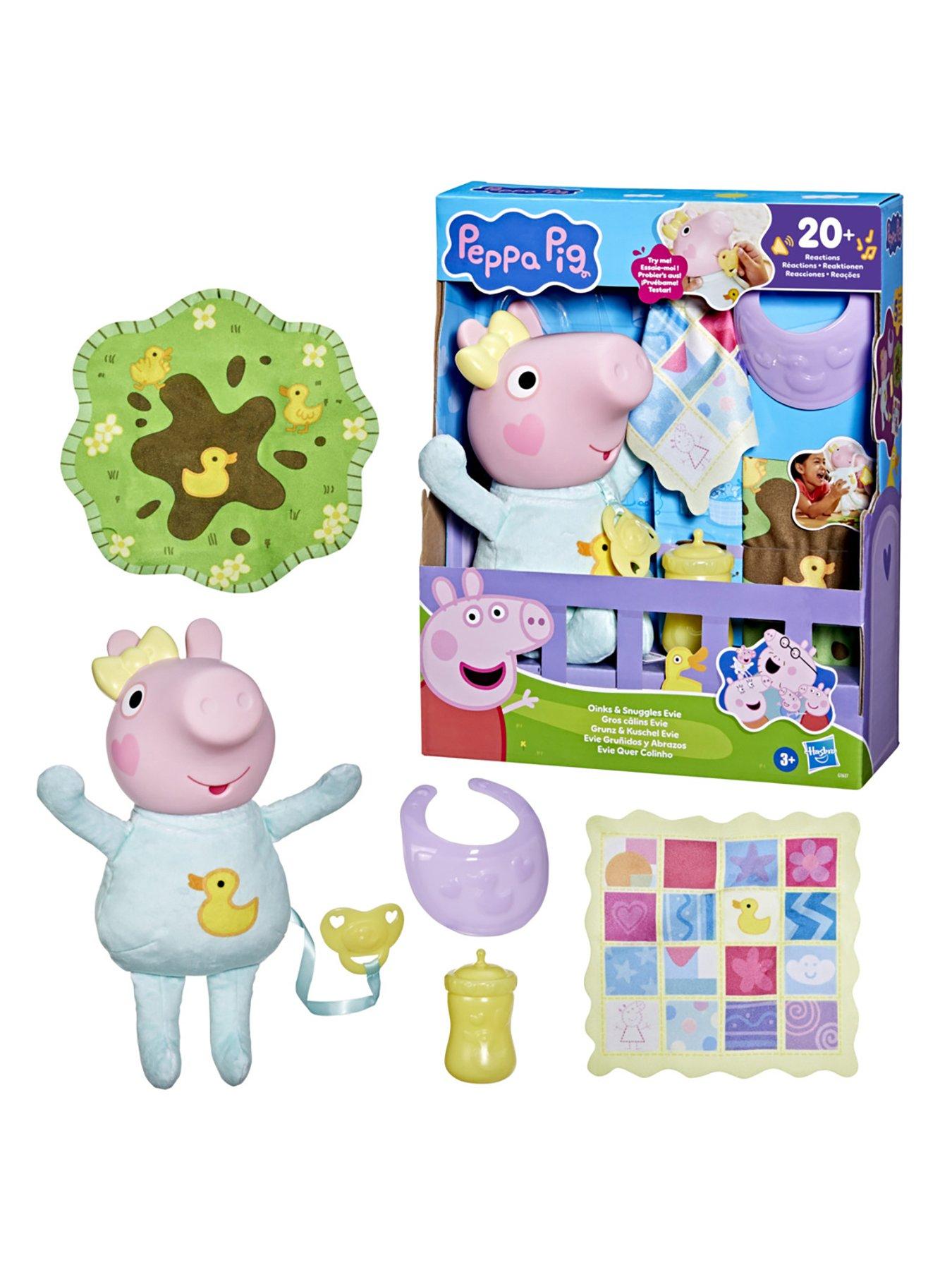 Image 5 of 7 of Peppa Pig Peppa Pig Oinks and Snuggles Evie Interactive Baby Doll