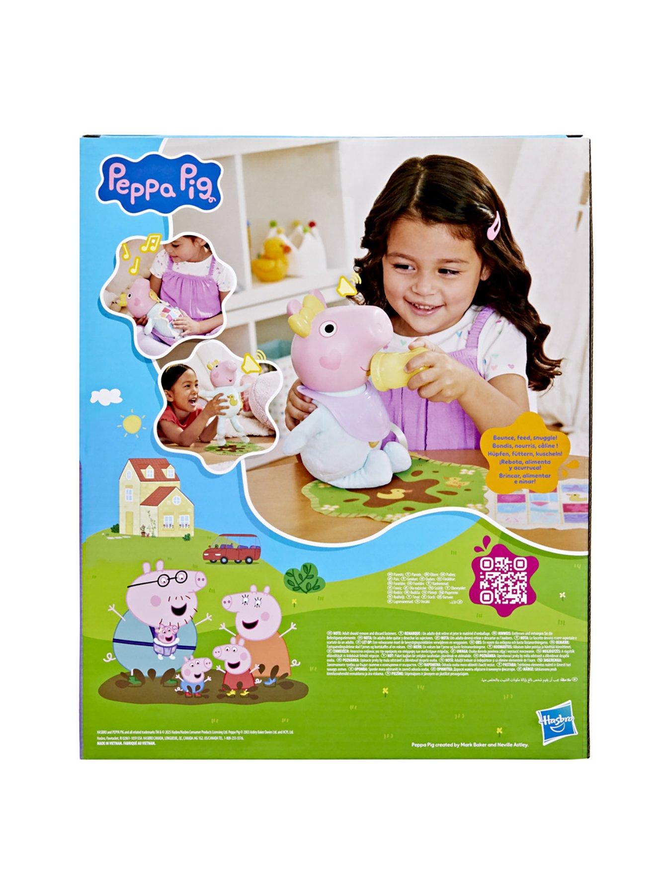 Image 7 of 7 of Peppa Pig Peppa Pig Oinks and Snuggles Evie Interactive Baby Doll