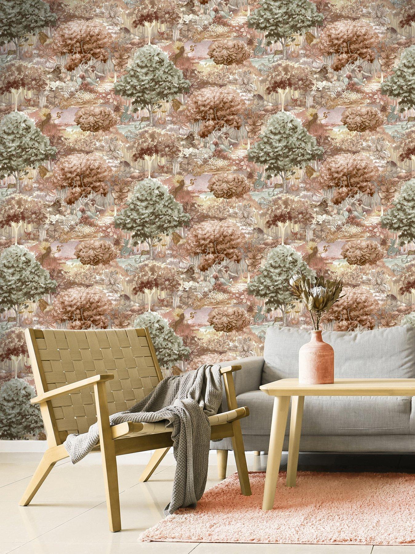 Holden Decor Astrology Wallpaper - Burnt Orange