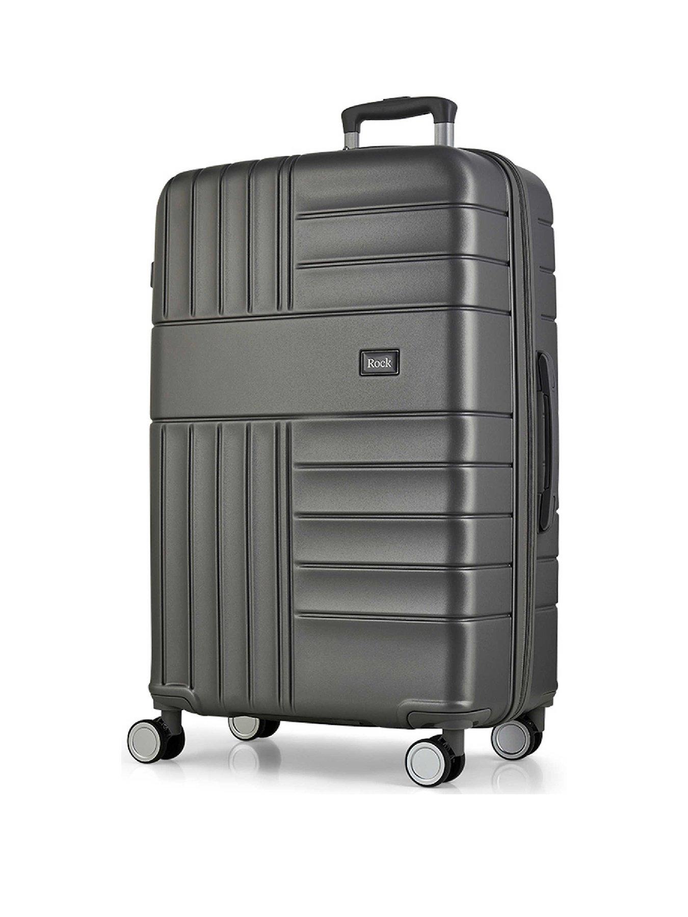 Image 2 of 4 of Rock Luggage Aspen Charcoal 3pc Set