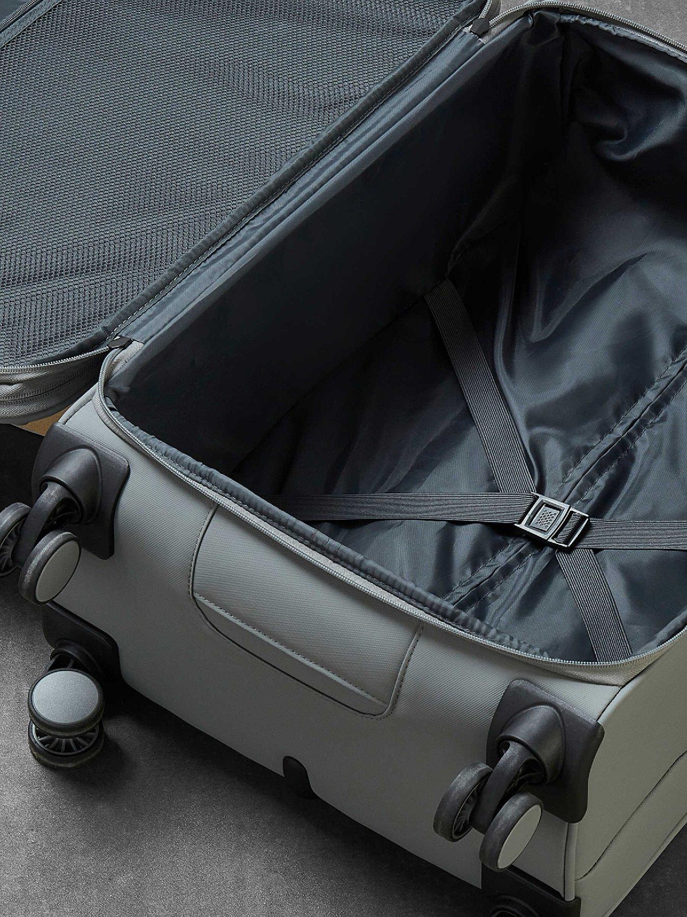 Image 5 of 6 of Rock Luggage Harper Grey 3pc Set