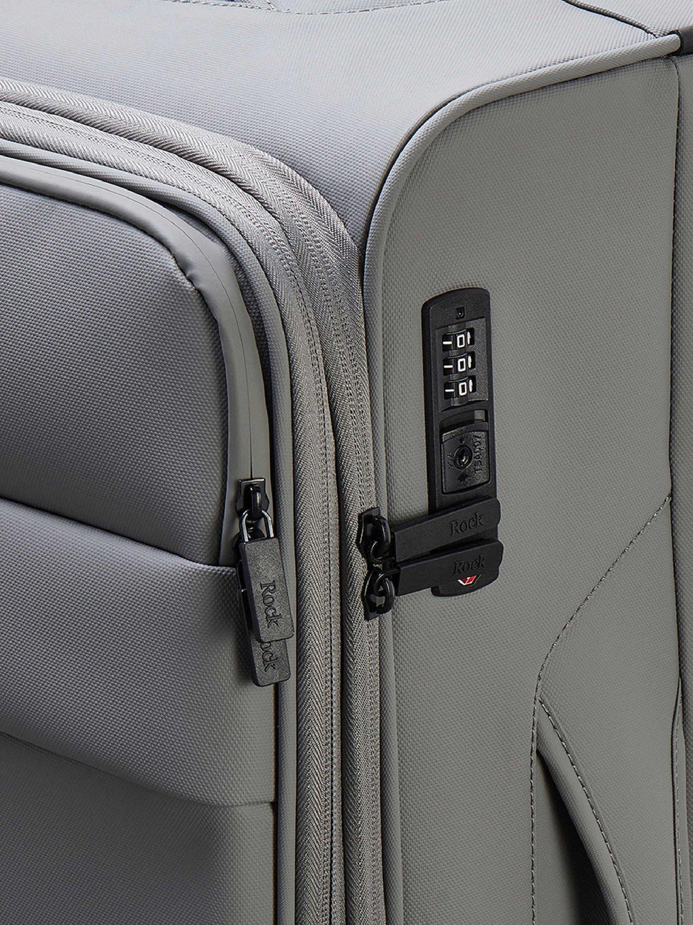 Image 6 of 6 of Rock Luggage Harper Grey 3pc Set