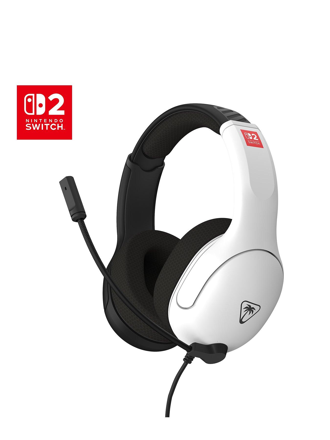 Image 1 of 7 of Turtle Beach Airlite Fit Headset -&nbsp;NS - Black &amp; White (Switch 2)
