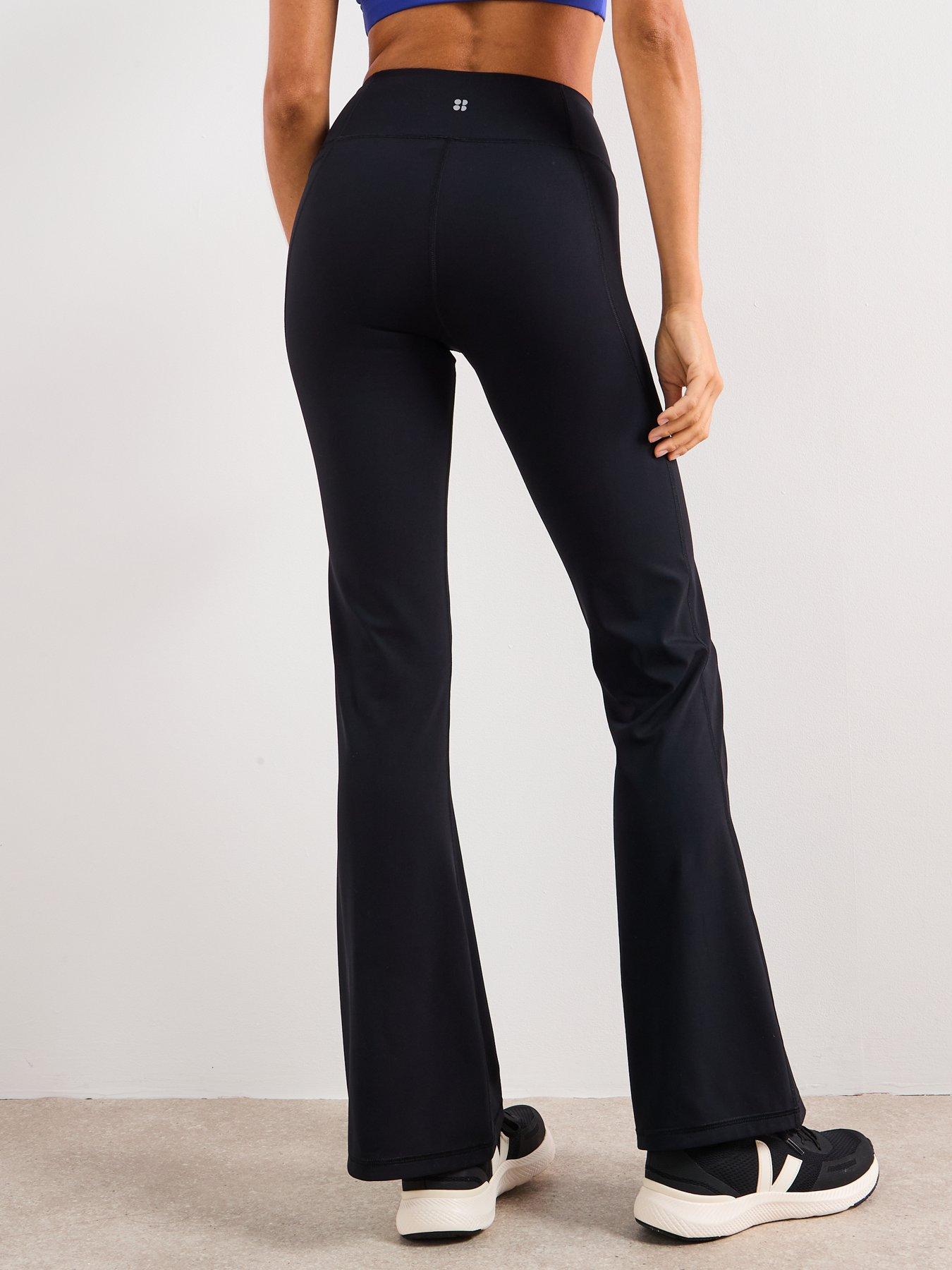 Image 2 of 5 of Sweaty Betty Womens Training Ultimate 32' Studio Flare - Black