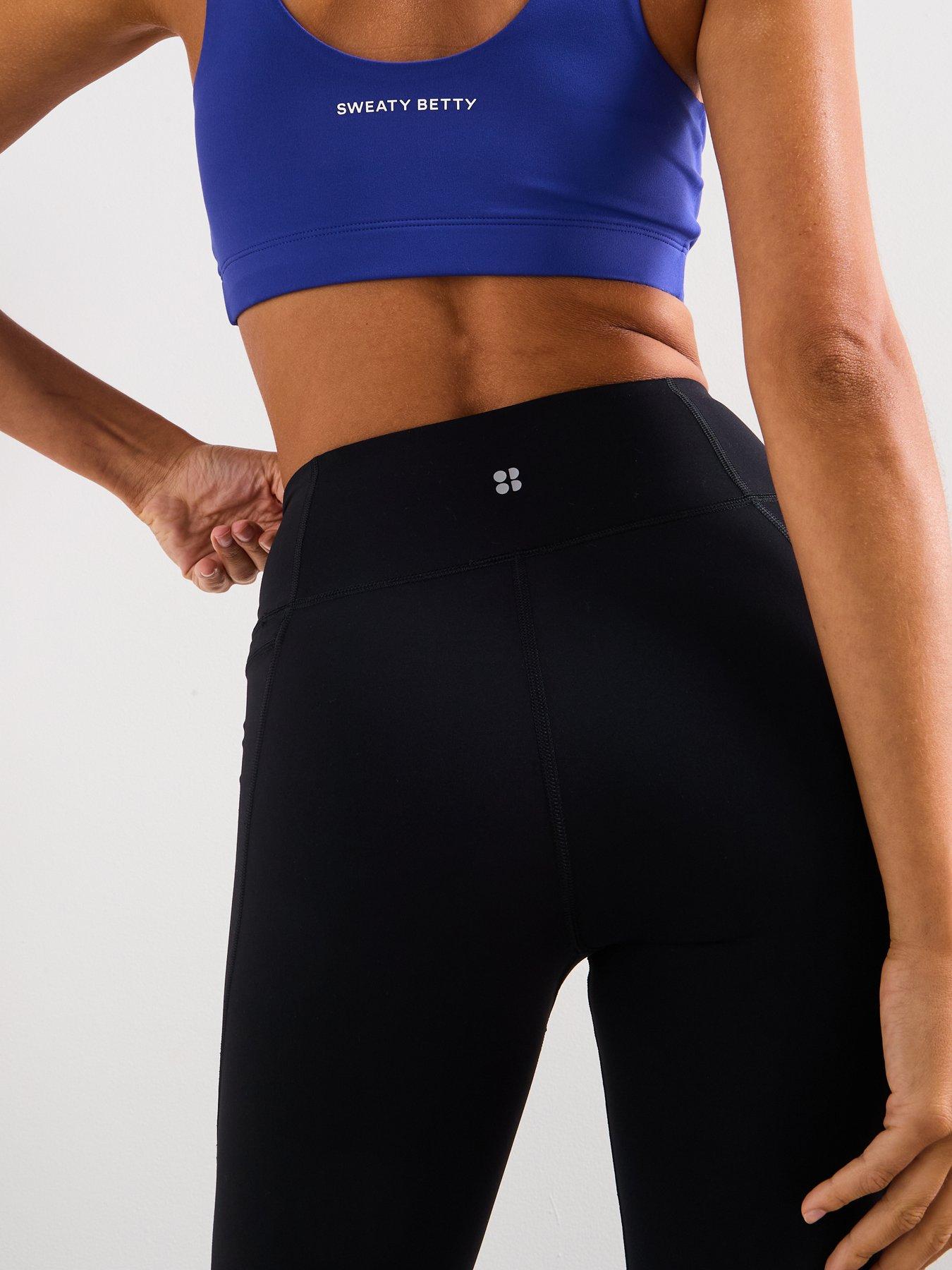 Image 4 of 5 of Sweaty Betty Womens Training Ultimate 32' Studio Flare - Black