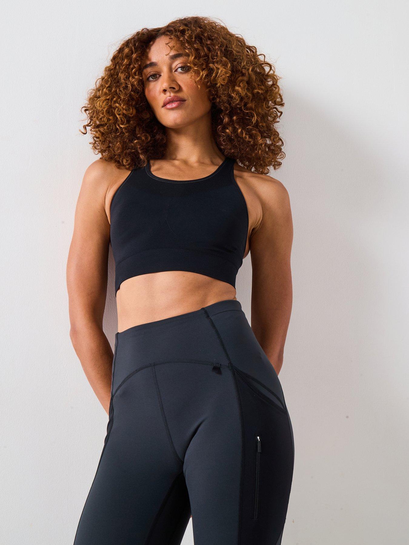 Sweaty Betty Womens Training Stamina Sports Bra - Black