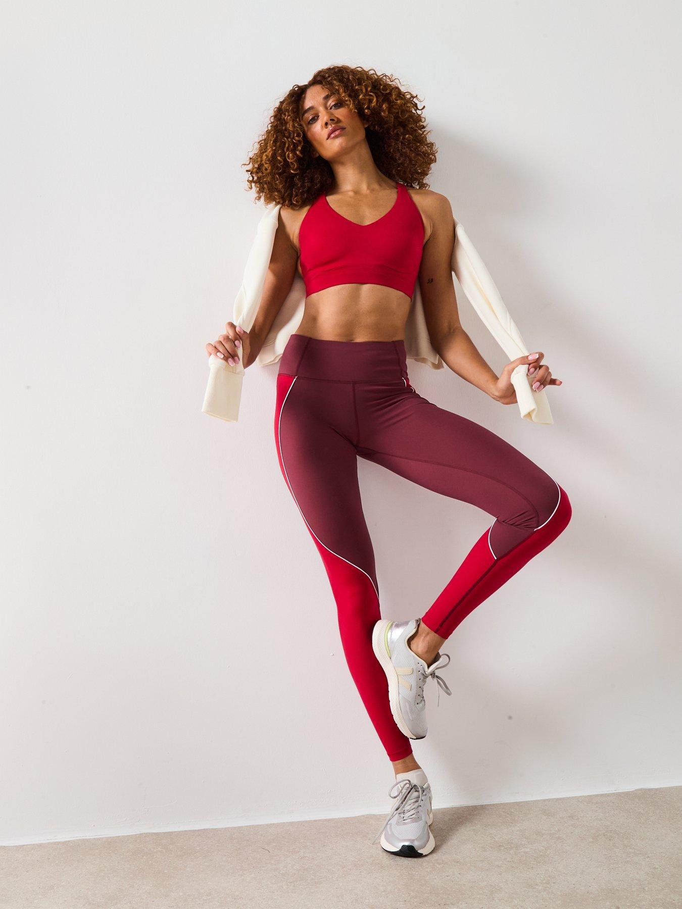 Image 3 of 6 of Sweaty Betty Womens Training Power Pulse Bra - Red