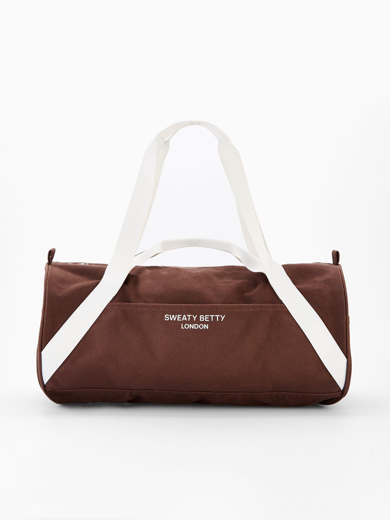 Sweaty Betty Womens Training Canvas Duffel Bag - Brown