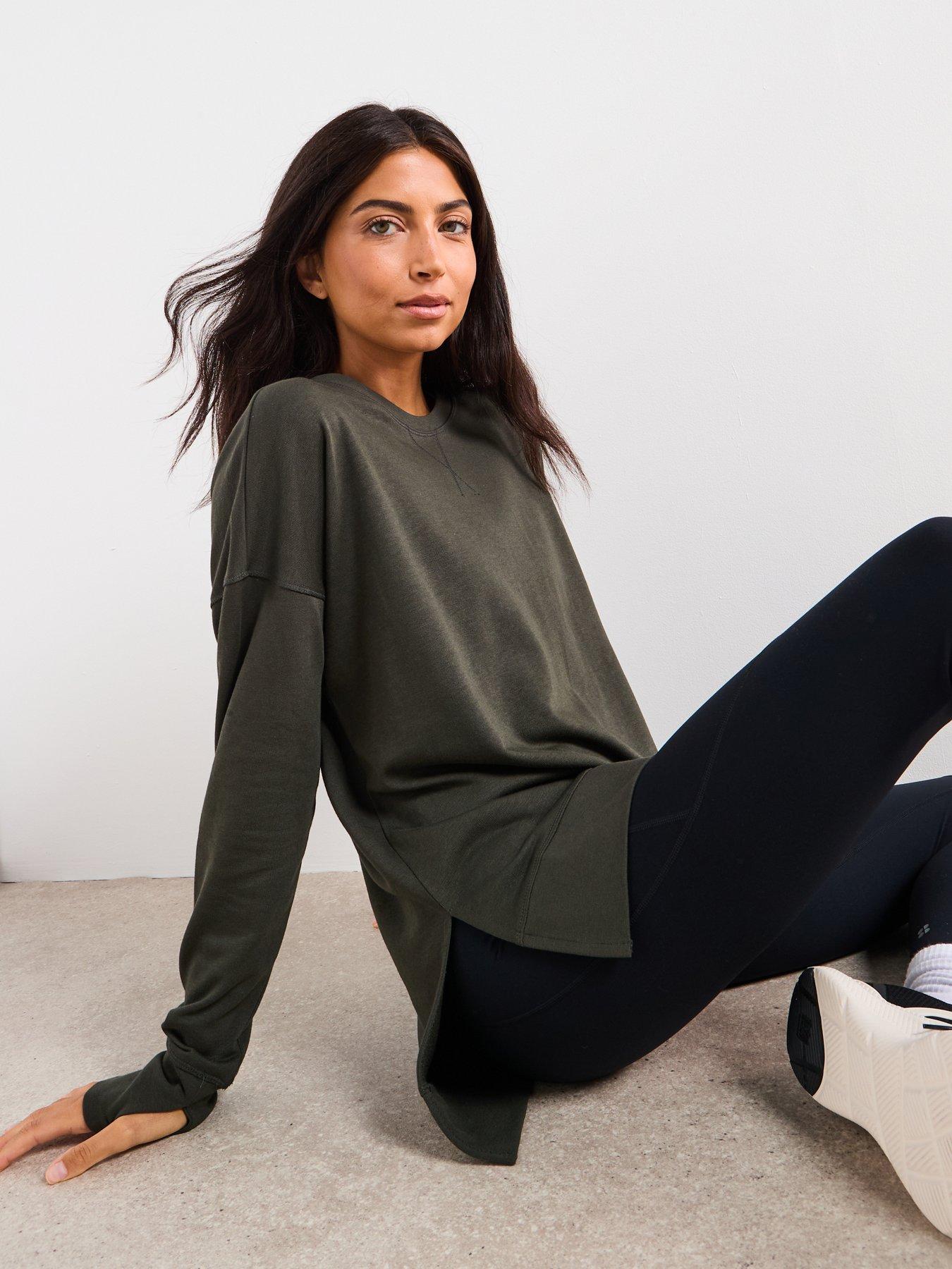 sweaty-betty-womens-training-after-class-longline-sweatshirt-greendetail