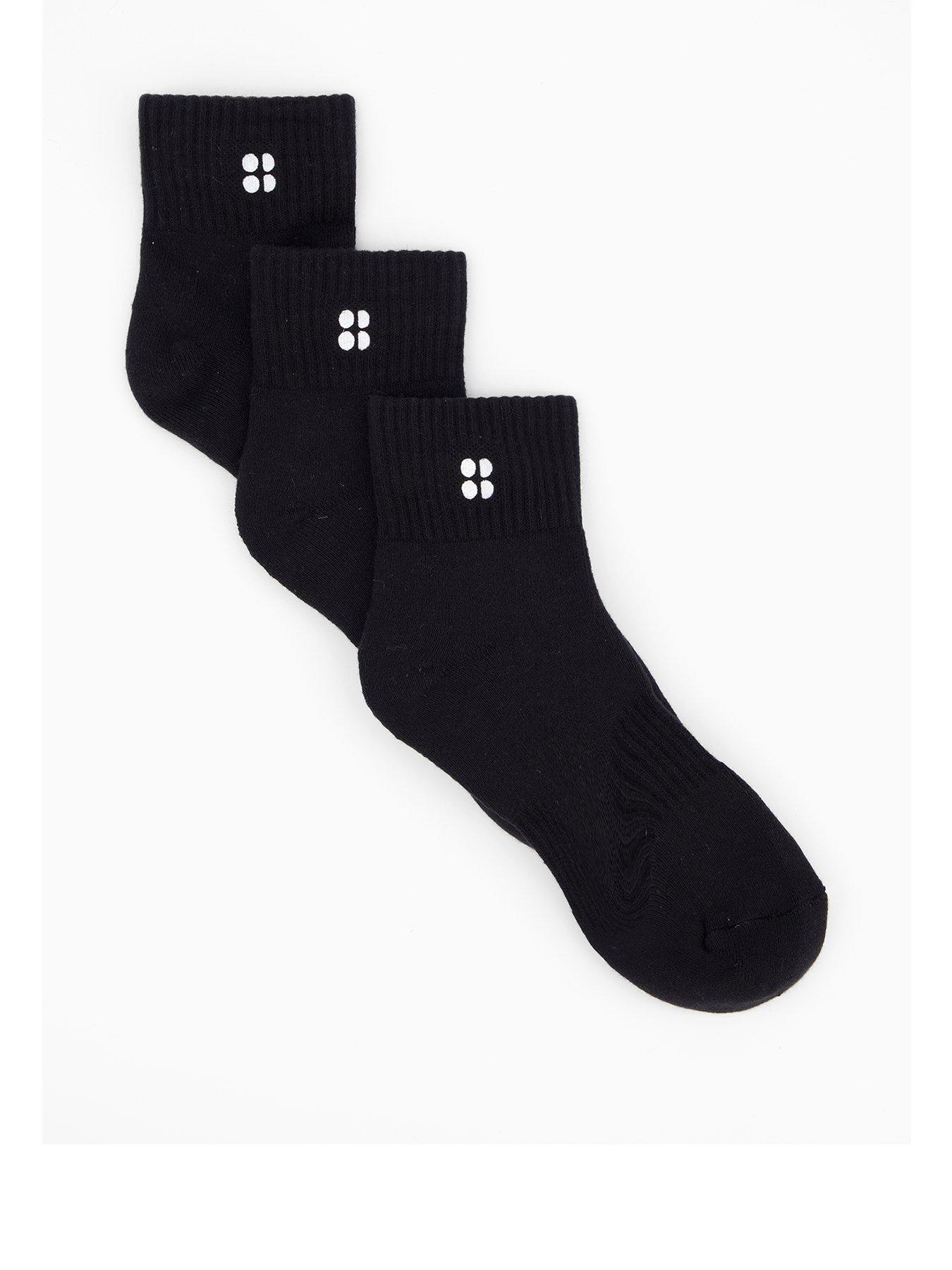 sweaty-betty-womens-training-essentials-mid-3-pack-socks-black