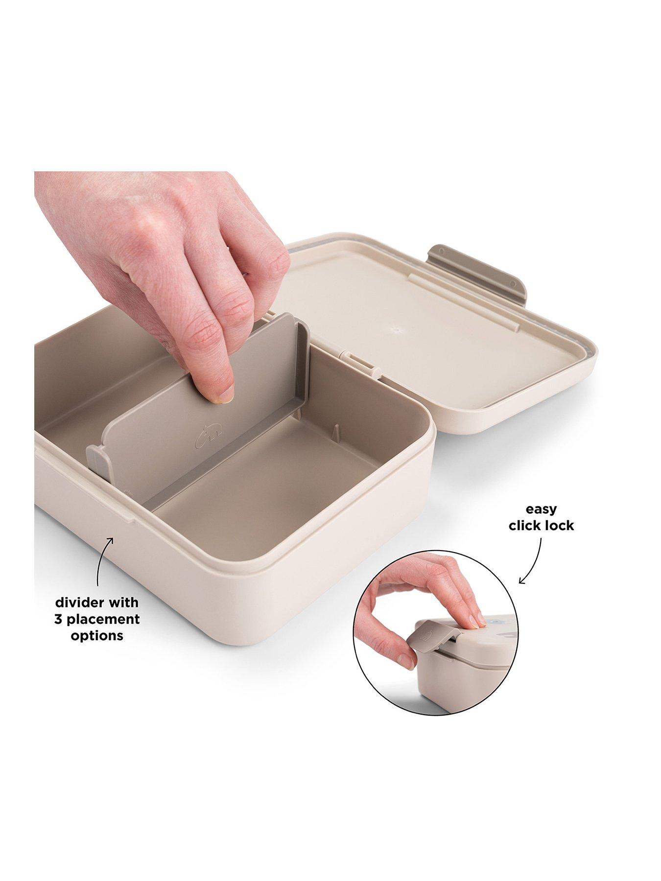 Image 3 of 3 of Done by Deer Lunch box w/divider Tiny farm Powder