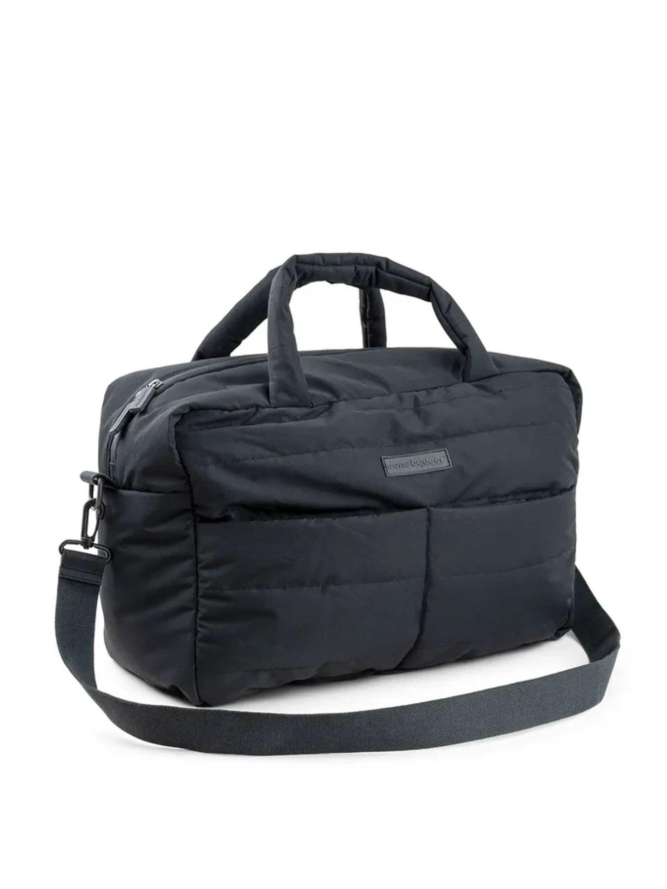 Image 1 of 5 of Done by Deer Quilted changing bag Black