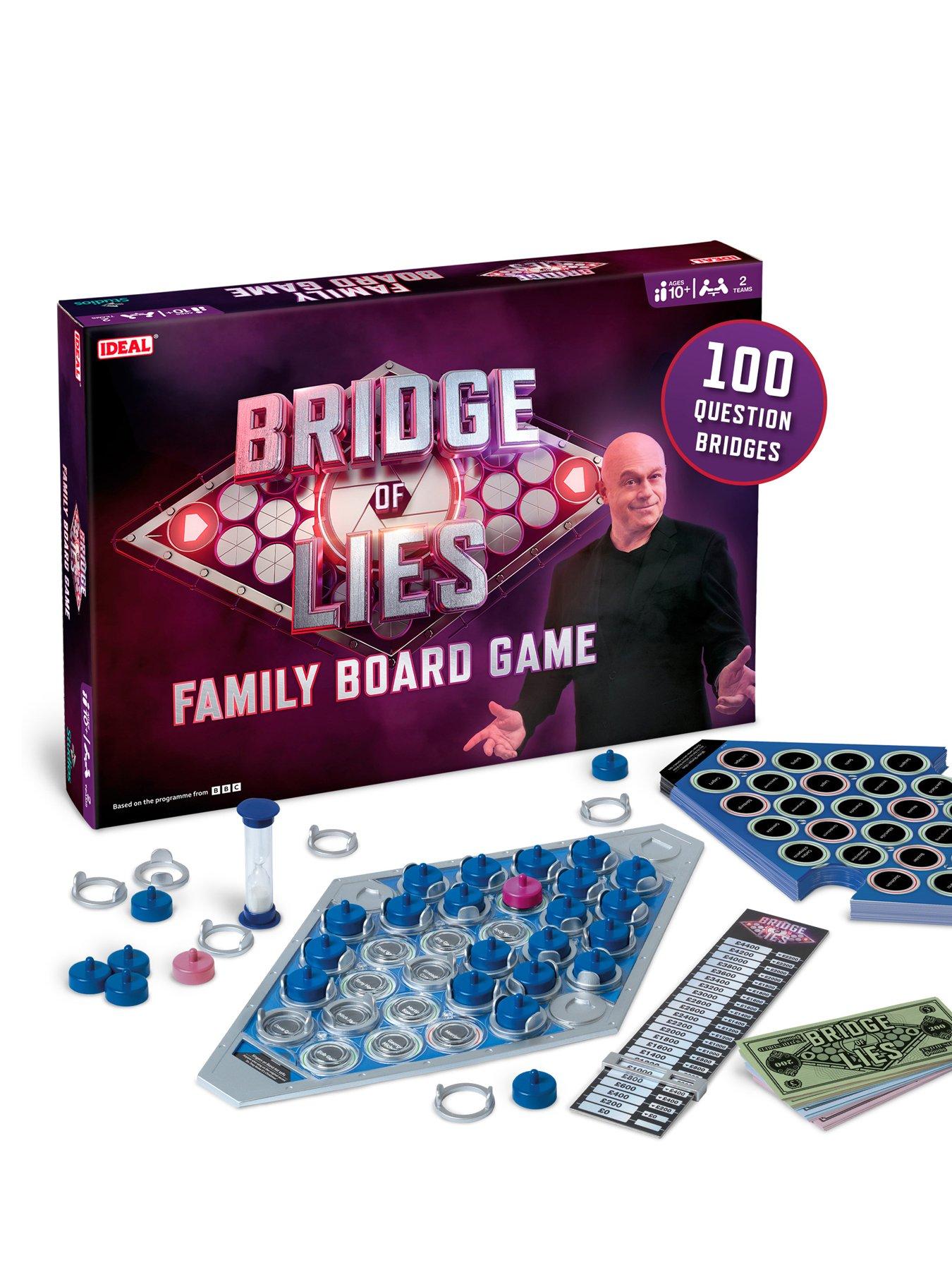 Image 2 of 7 of IDEAL Bridge of Lies Family Board Game