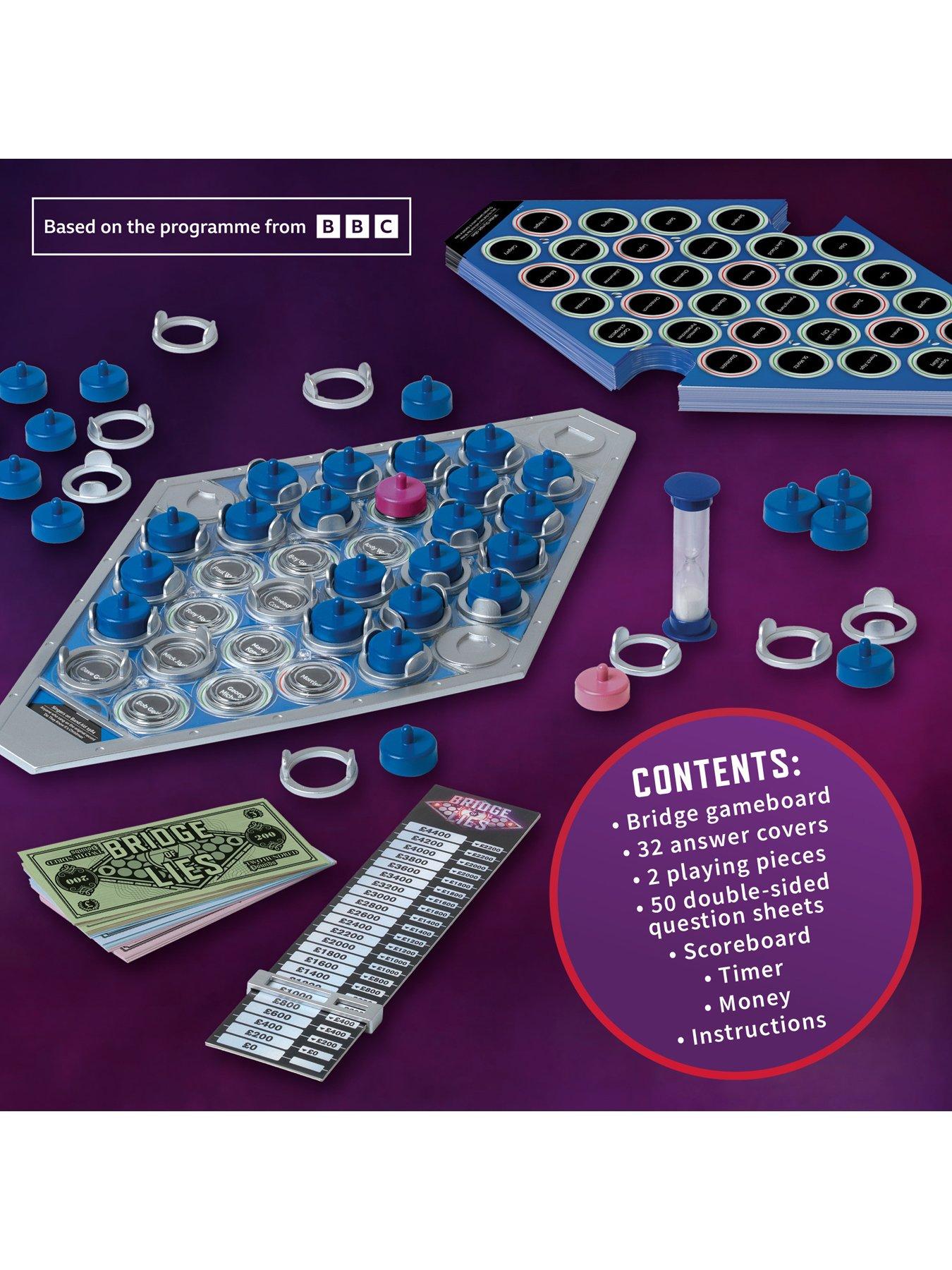 Image 3 of 7 of IDEAL Bridge of Lies Family Board Game