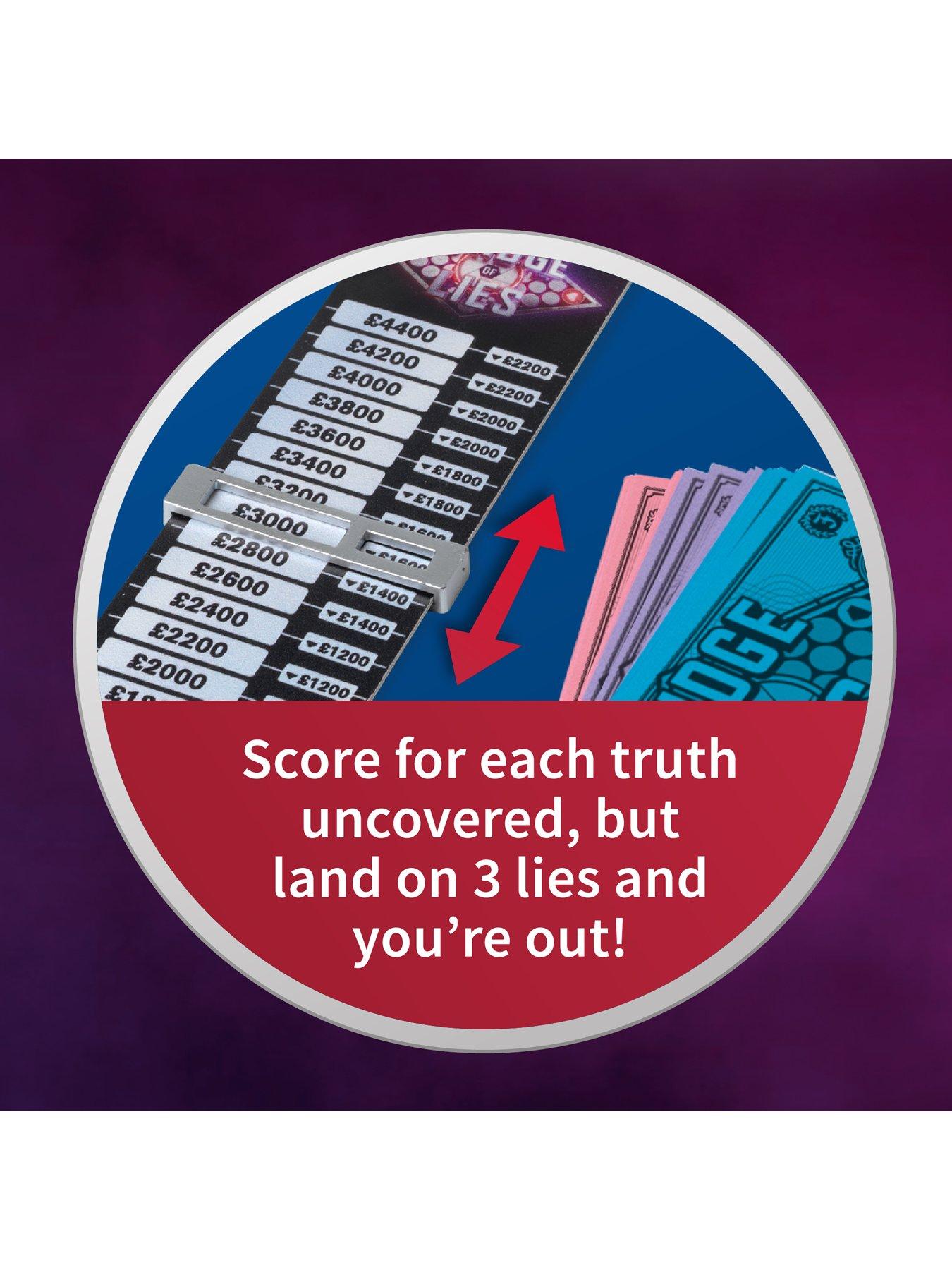 Image 7 of 7 of IDEAL Bridge of Lies Family Board Game