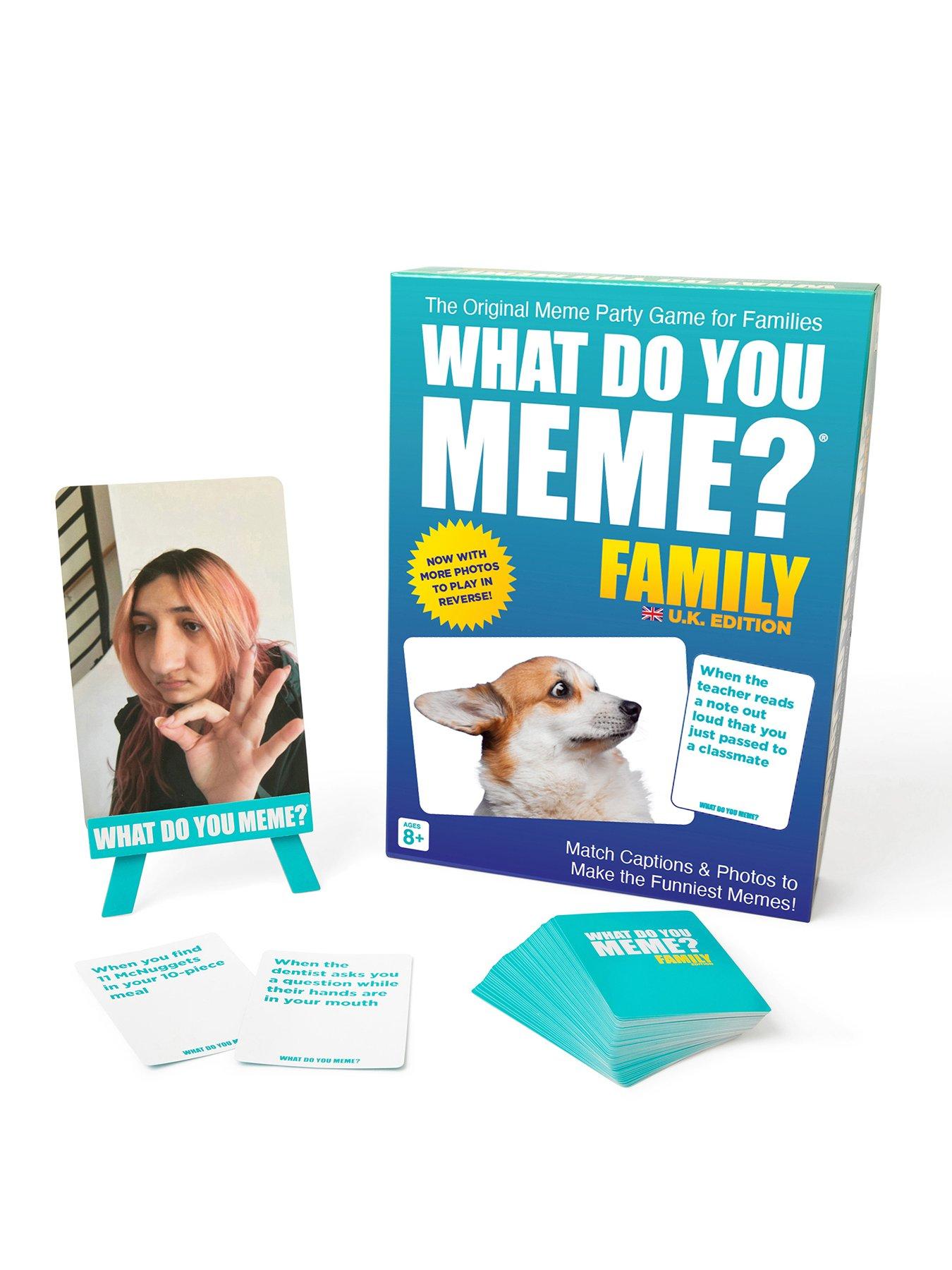 What Do You Meme? Party Game - Family UK Edition