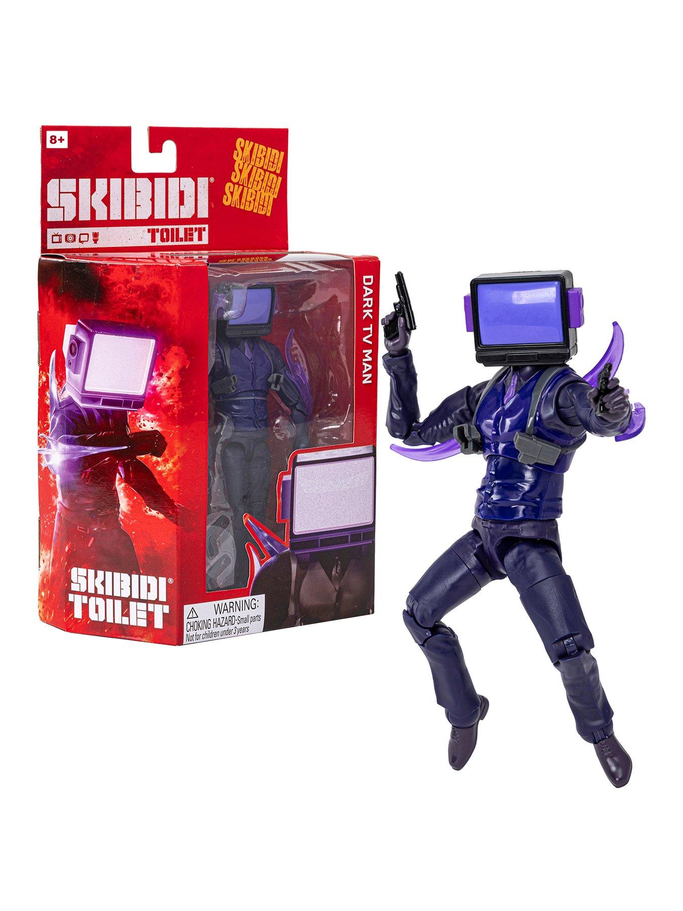 Skibidi Toilet Skibidi Toilet Deluxe Figure- Dark Tv Man