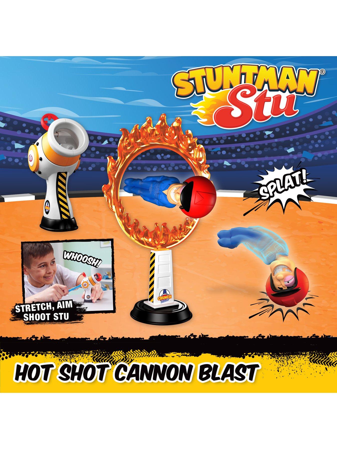 Image 7 of 8 of Stuntman Stu Hot Shot Cannon Blast Playset