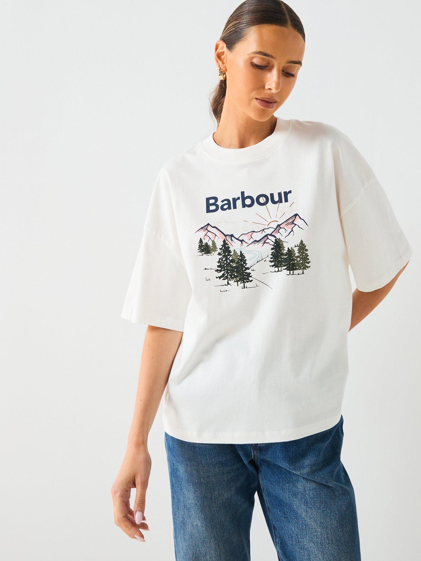 Barbour Harper T-Shirt  - White