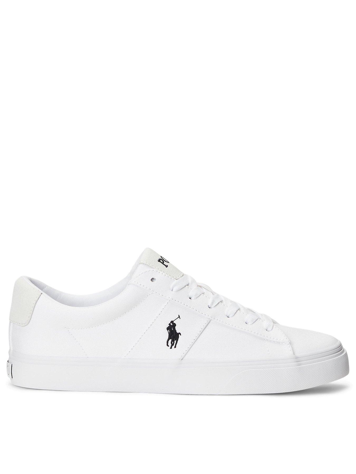 Polo Ralph Lauren Sayer Canvas Sneakers - White