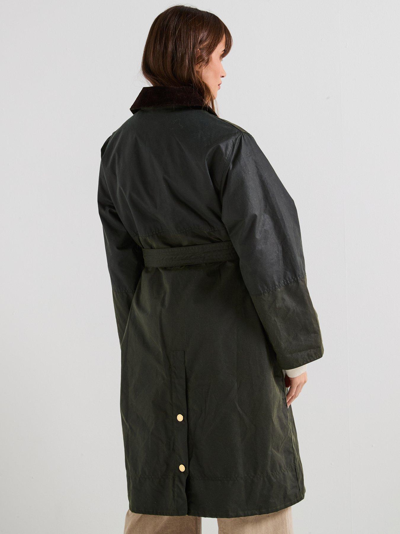 barbour-milda-wax-jacket-navystillFront
