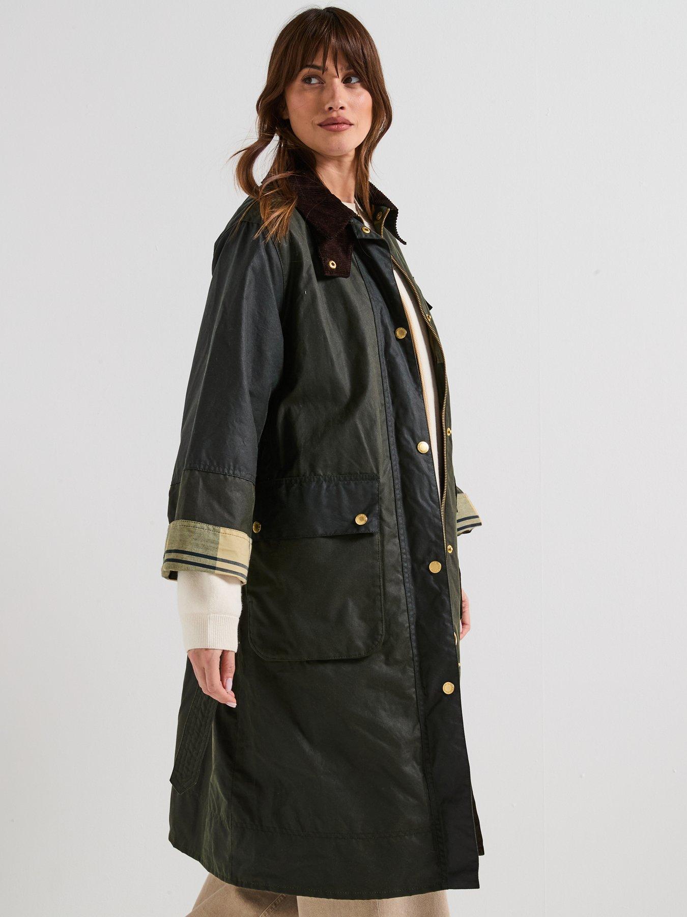 barbour-milda-wax-jacket-navydetail