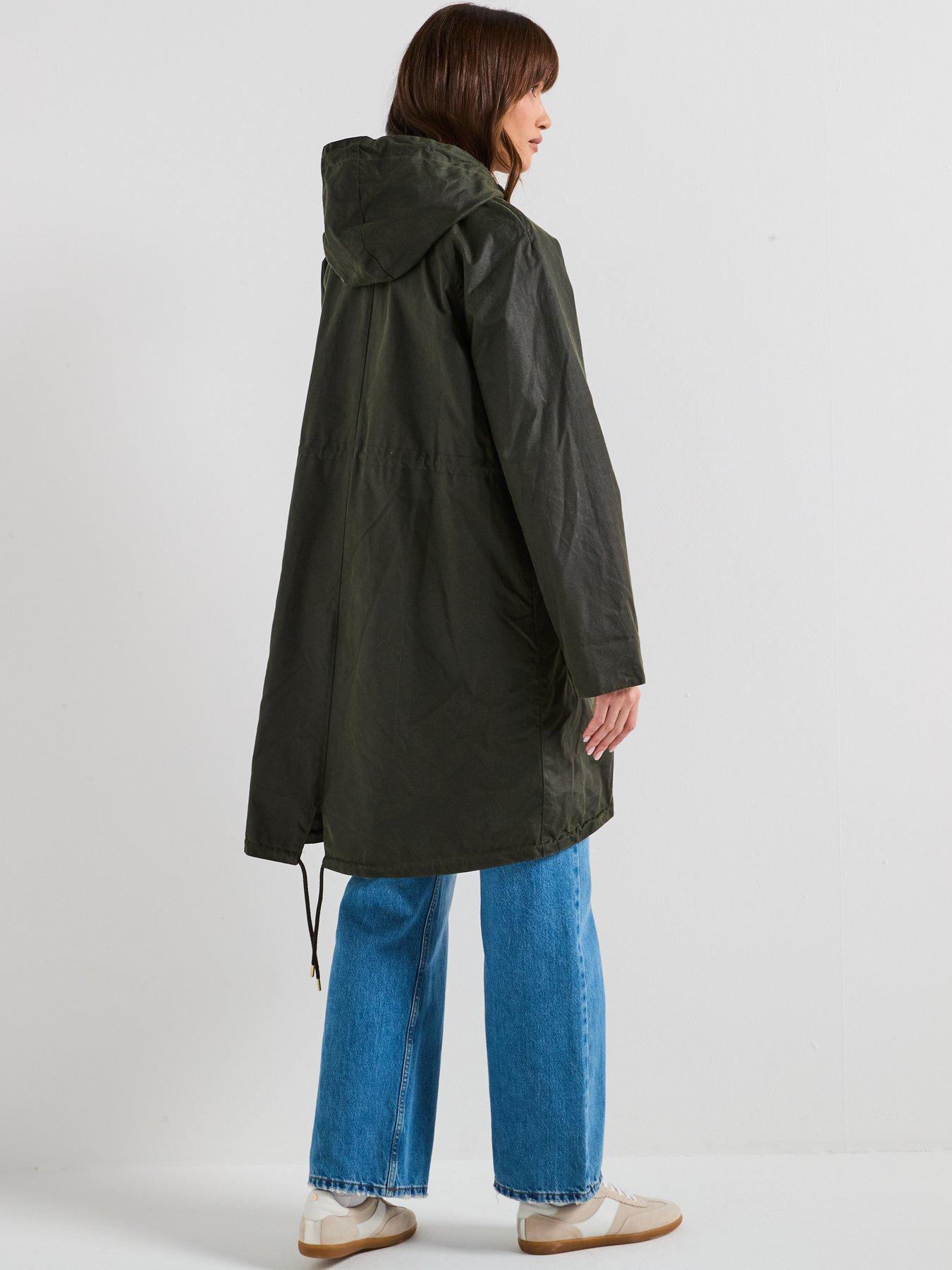 barbour-marcy-wax-parka-greenstillFront