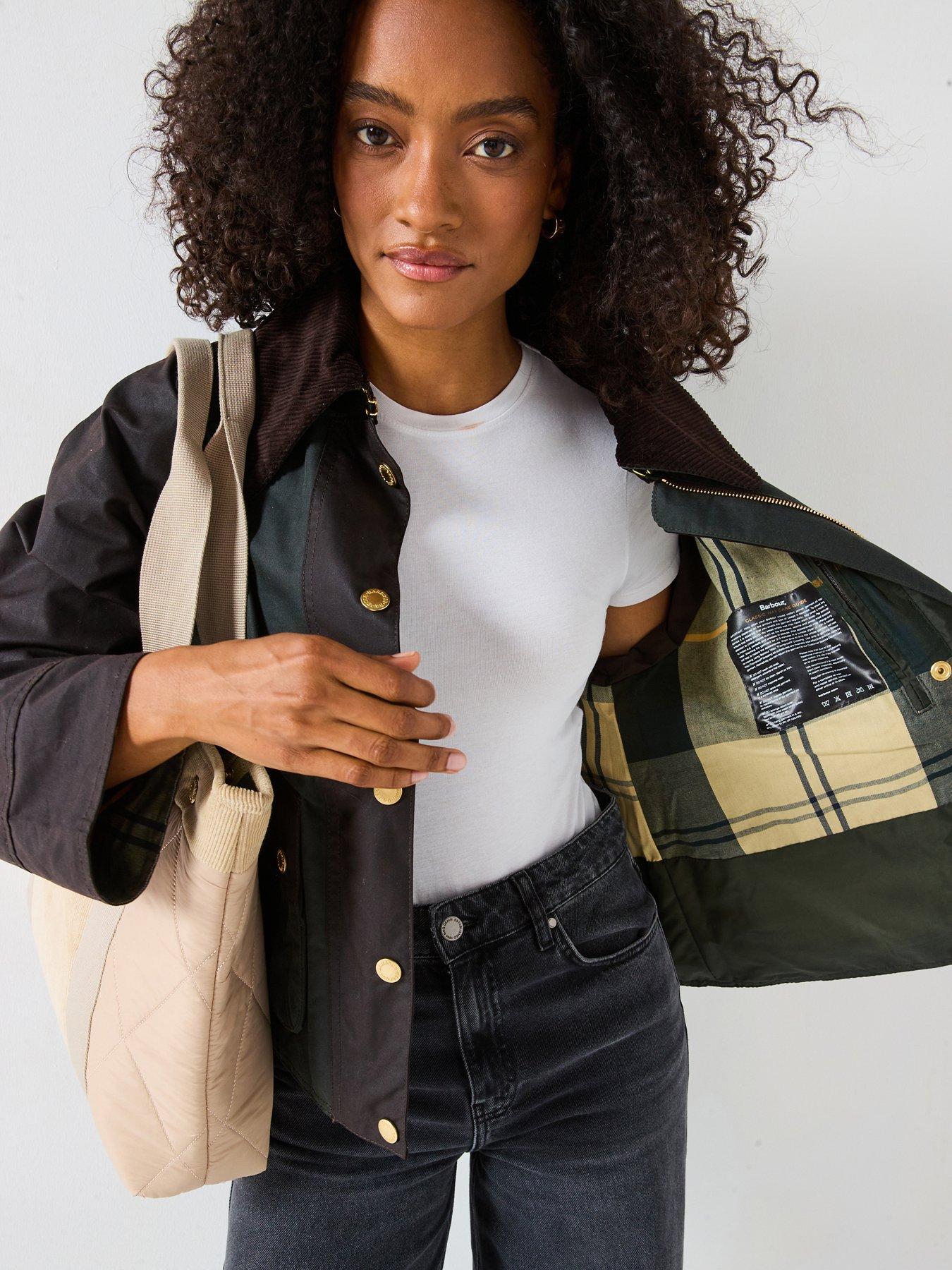 Image 4 of 6 of Barbour Reighton Wax Jacket - Green