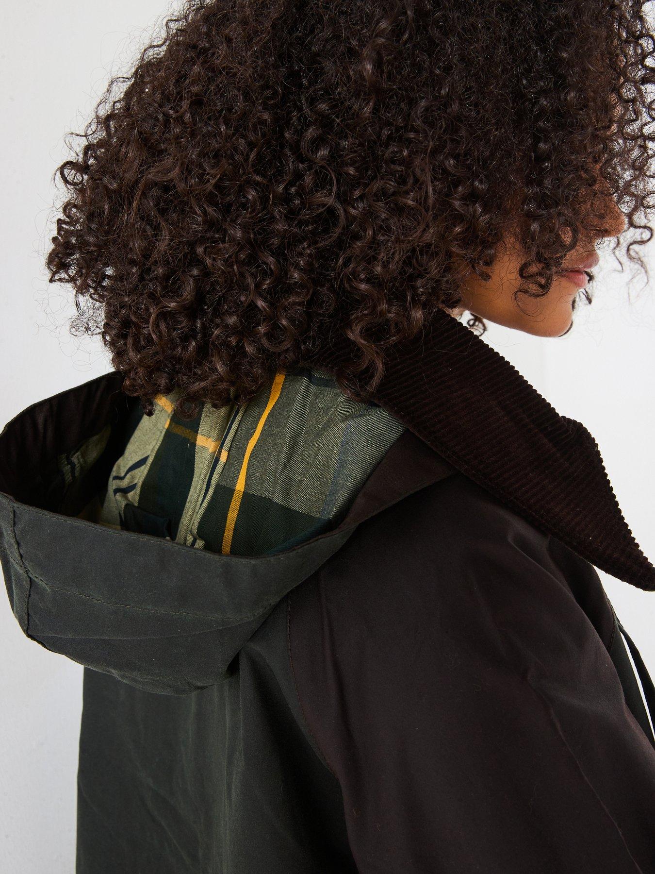 Image 5 of 6 of Barbour Reighton Wax Jacket - Green