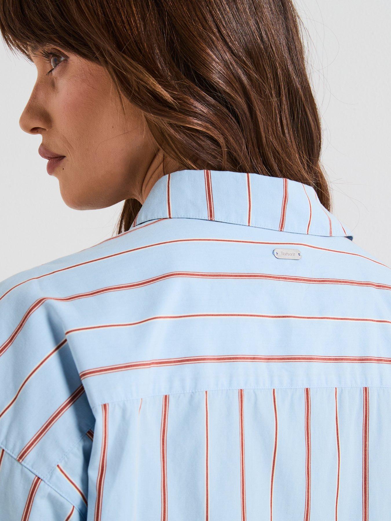 Image 4 of 6 of Barbour Saffron Shirt - Blue