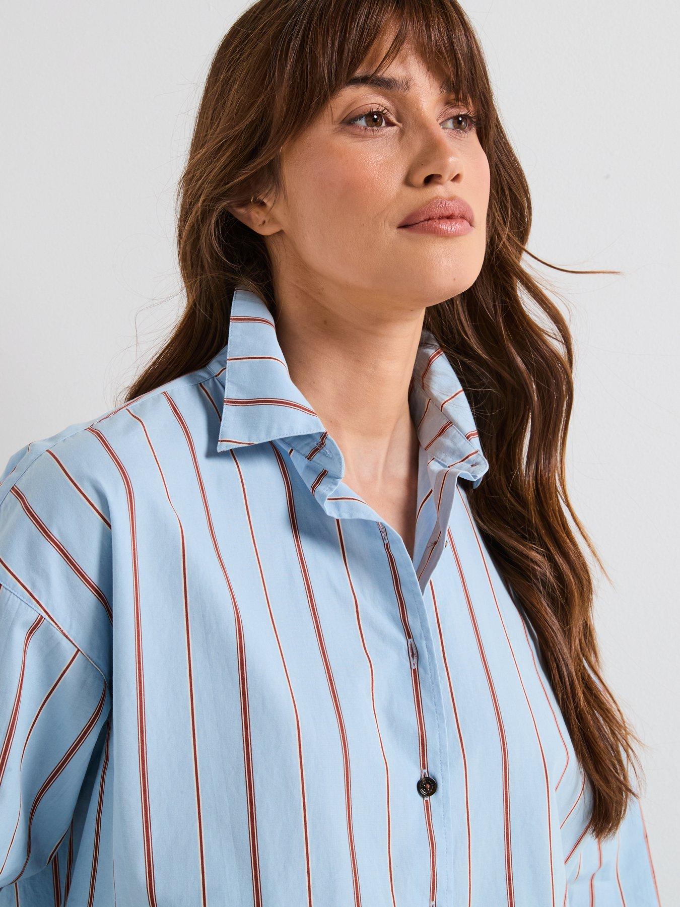 Image 5 of 6 of Barbour Saffron Shirt - Blue