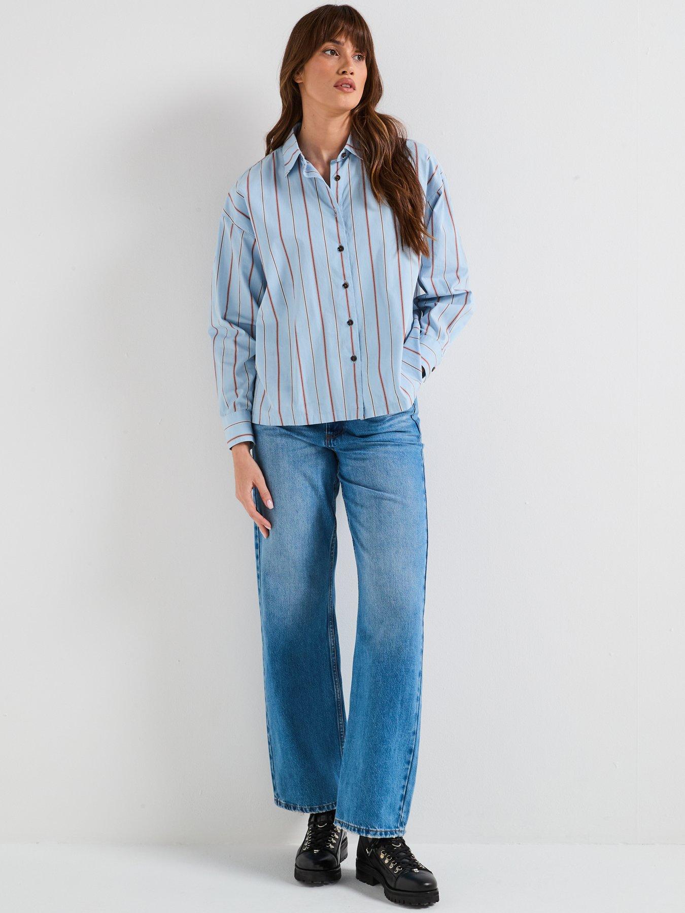 Image 6 of 6 of Barbour Saffron Shirt - Blue