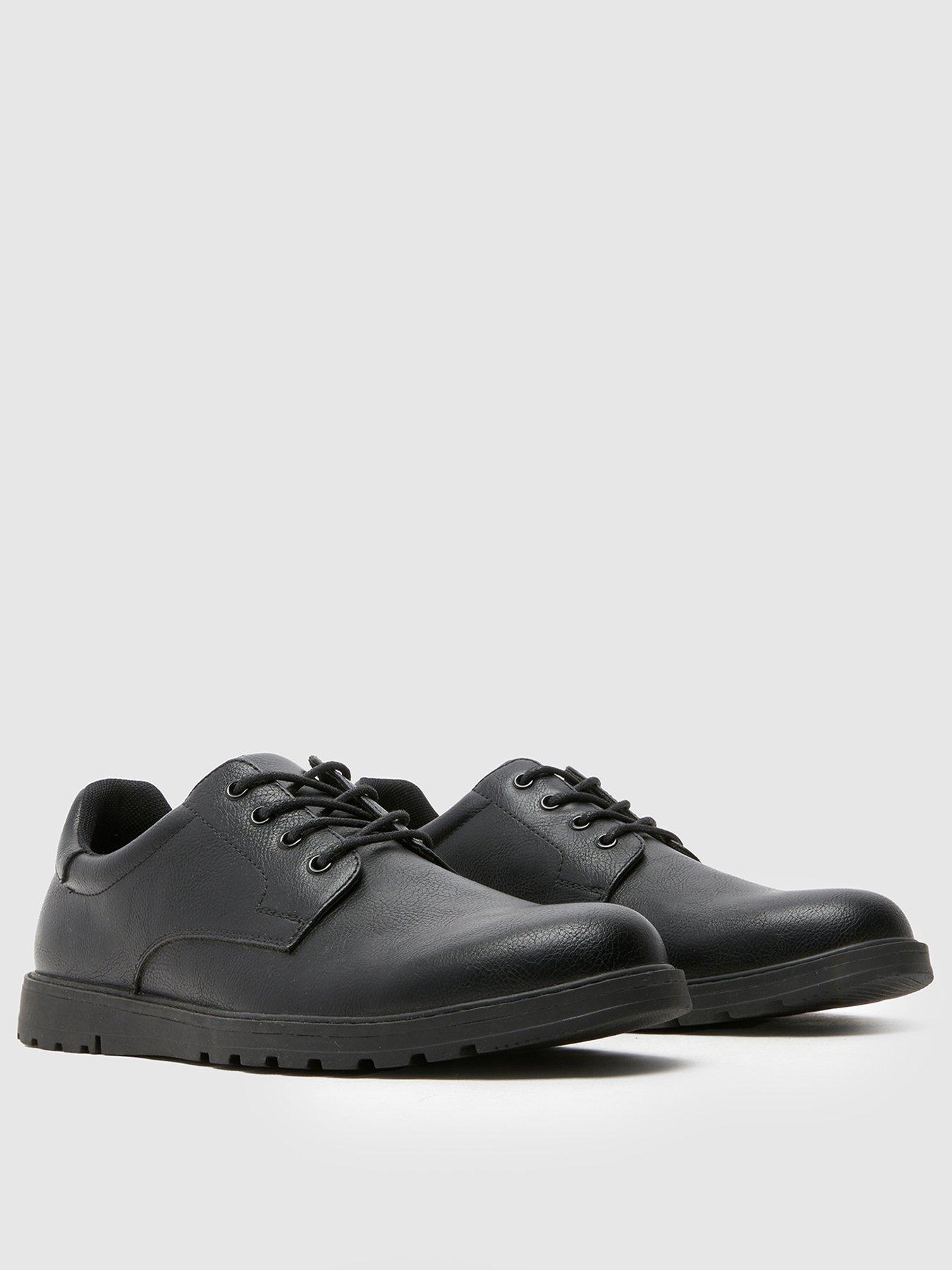 schuh-reed-chunky-lace-up-shoes-blackstillFront