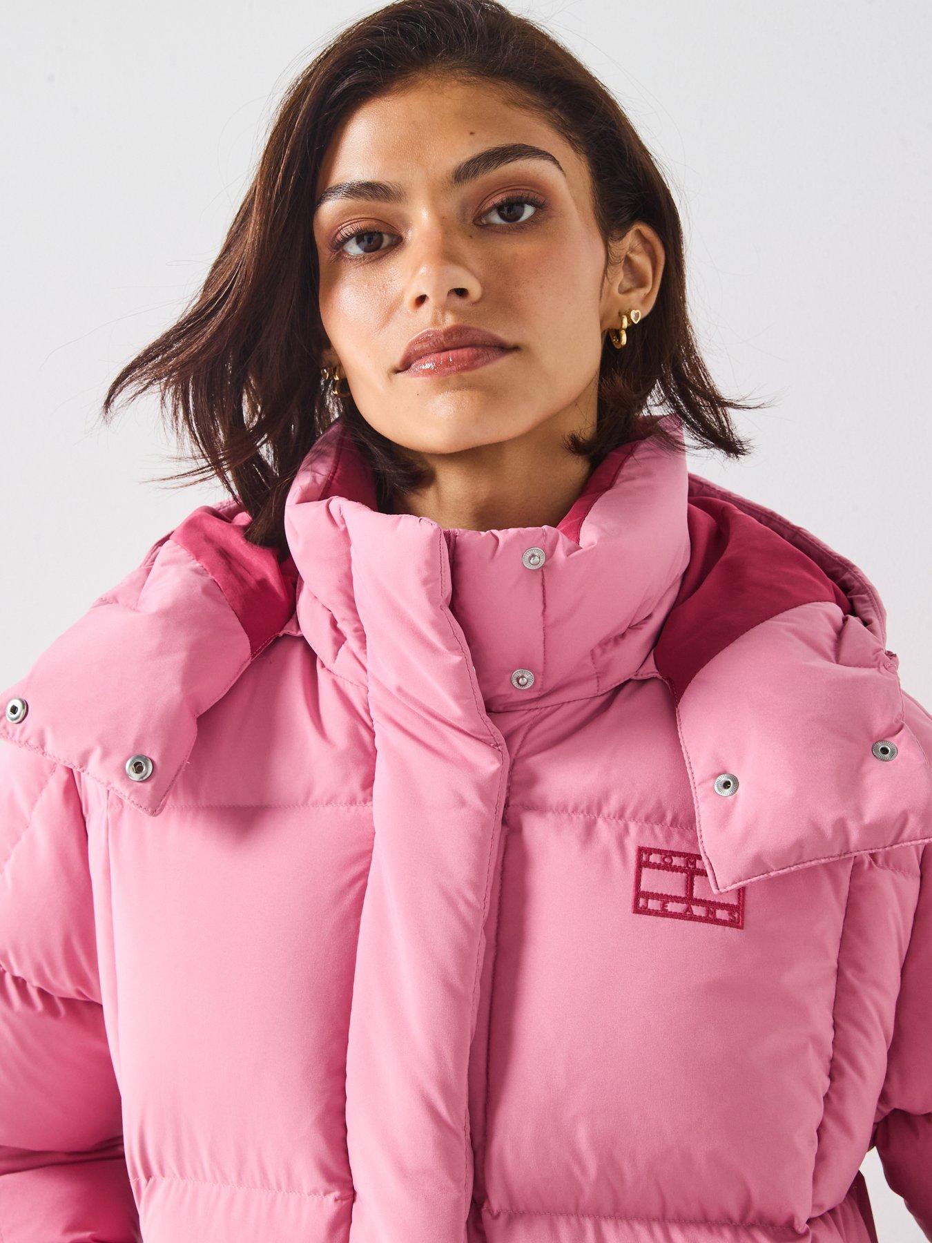 tommy-jeans-alaska-grid-down-coat-pinkoutfit