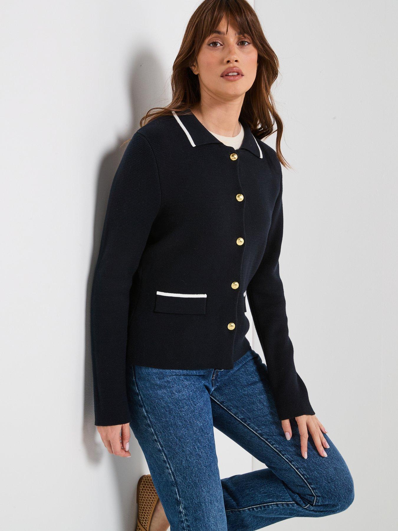barbour-colleen-knitted-cardigan-navydetail