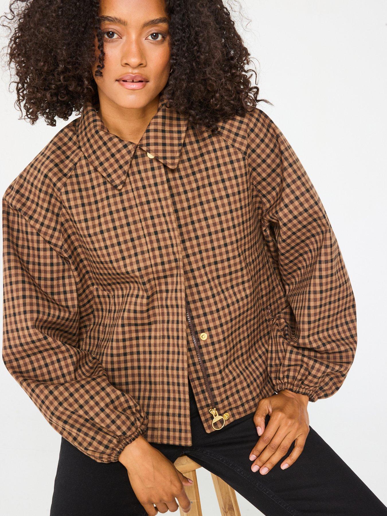 Barbour Audrey Showerproof Jacket - Brown