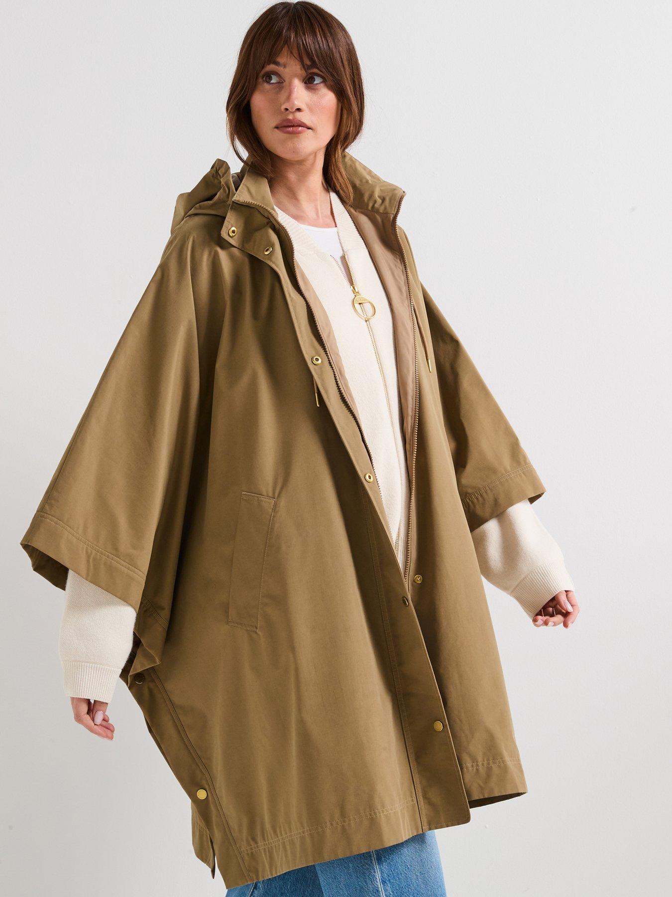 Barbour Everlee Showerproof Cape - Brown