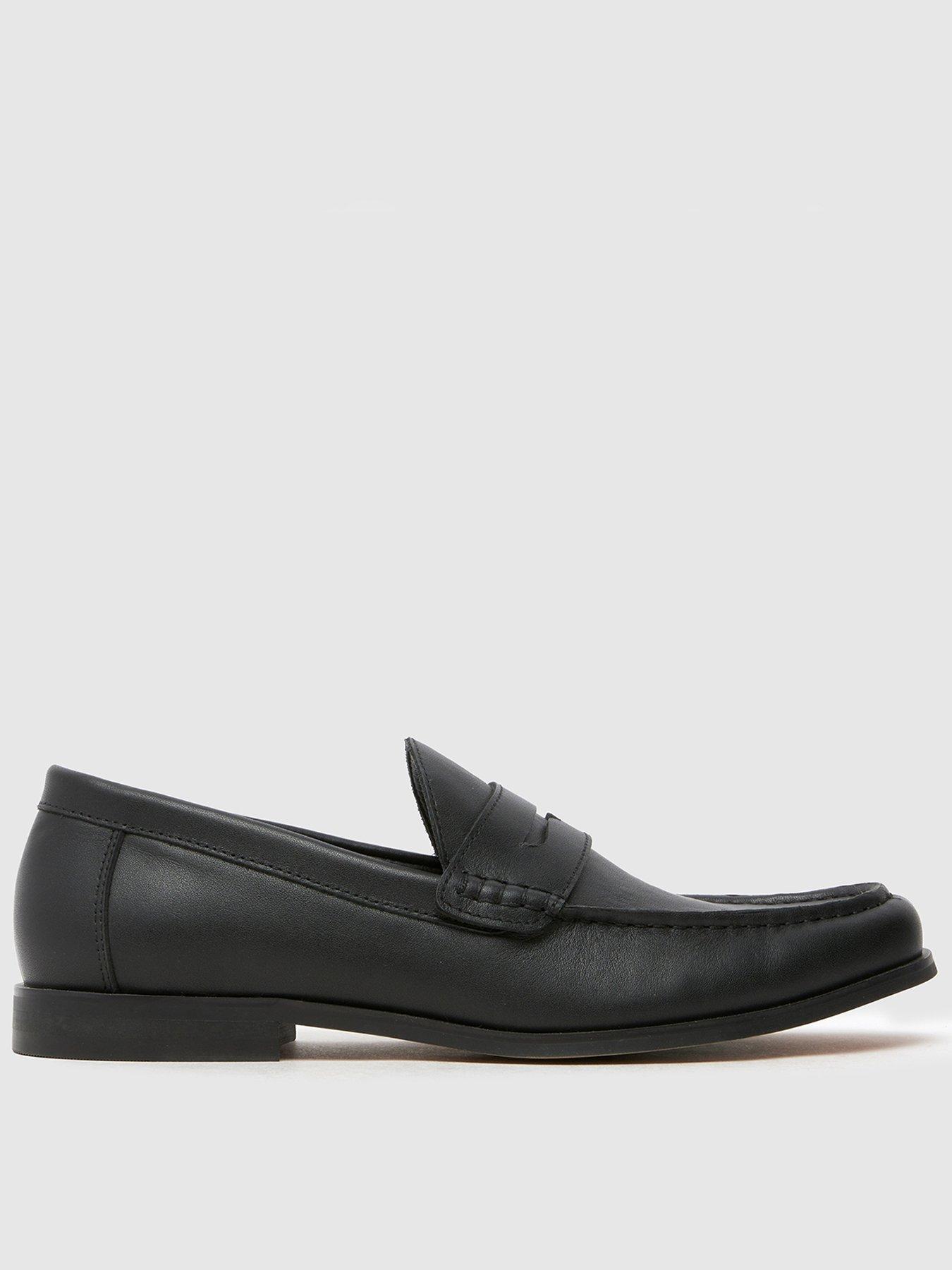 schuh-rome-leather-loafer-blackfront