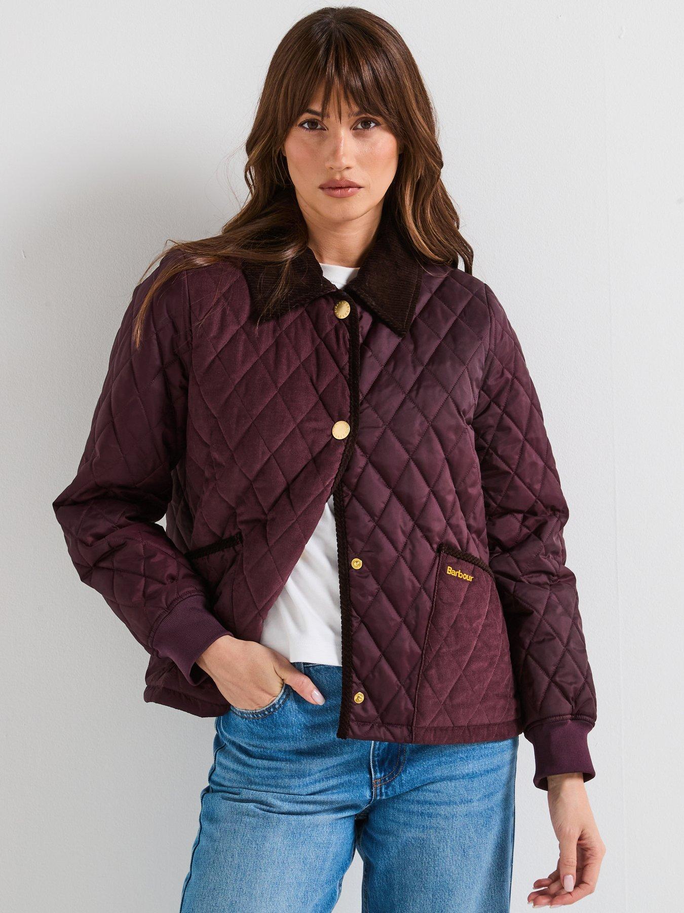 Barbour Marla Quilted Jacket - Red