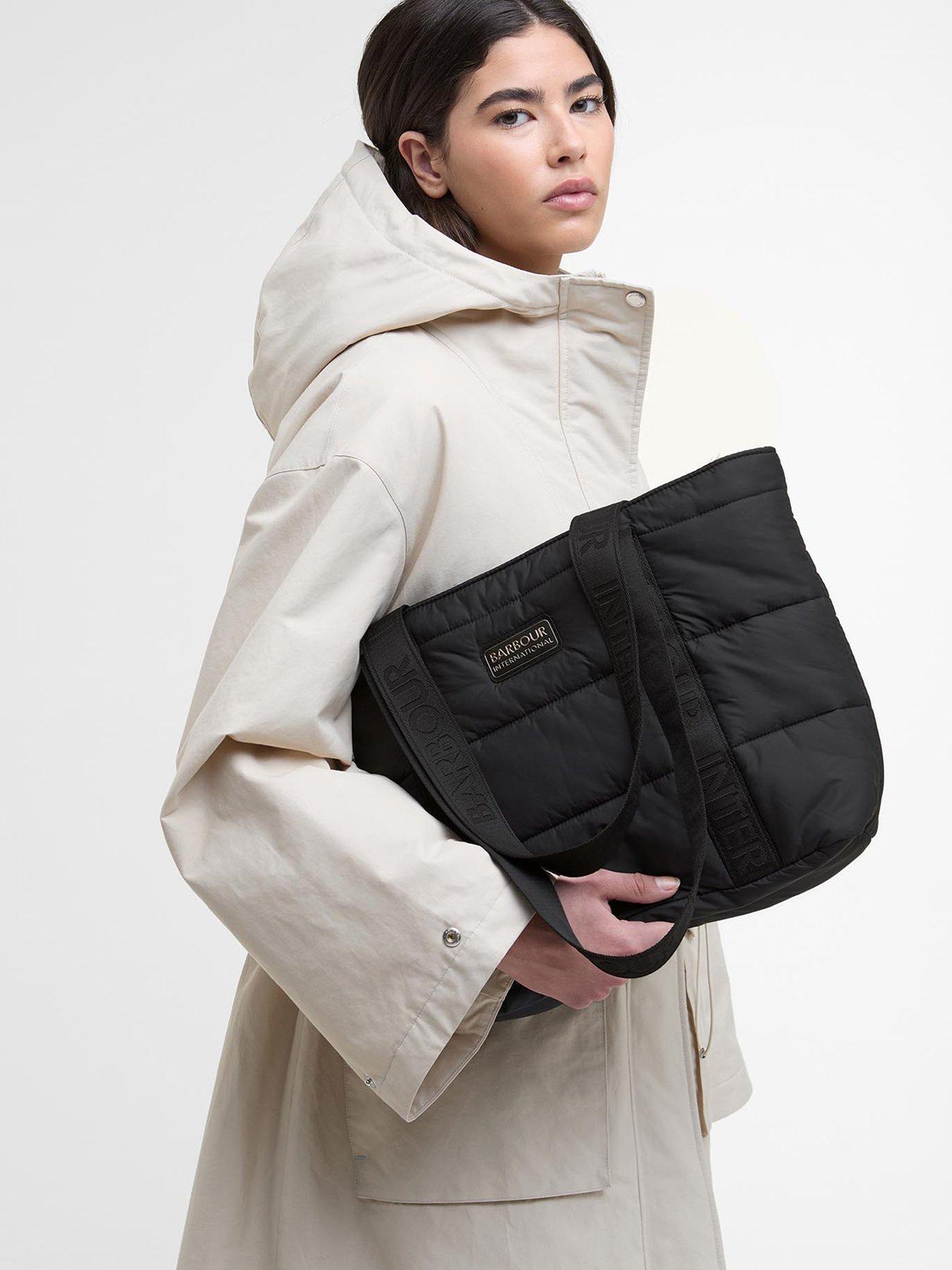 Image 2 of 5 of Barbour International BIntl Monaco Quilt Tote Bag - Black